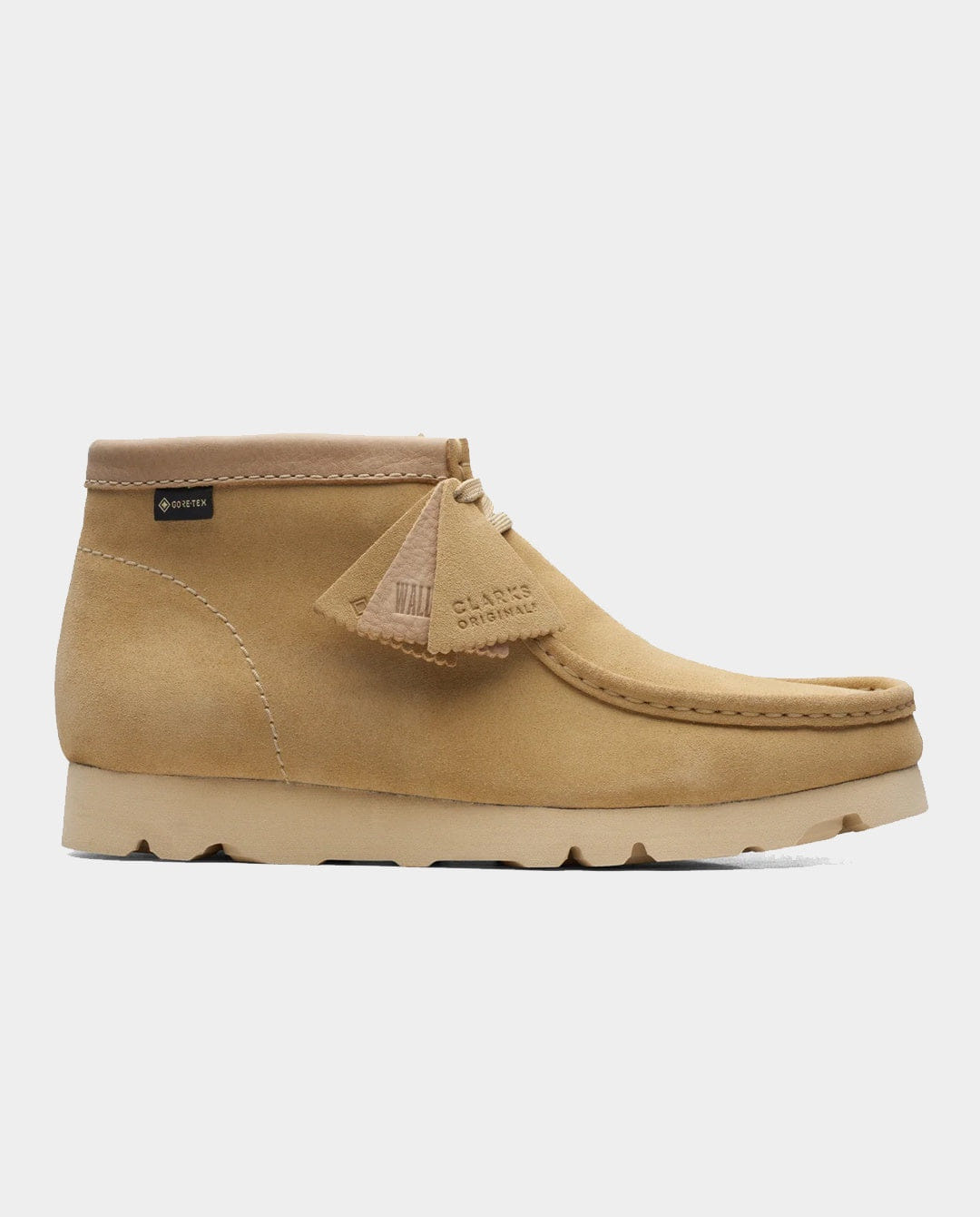 Clarks - Gore - Tex Wallabee Boot - Maple Suede