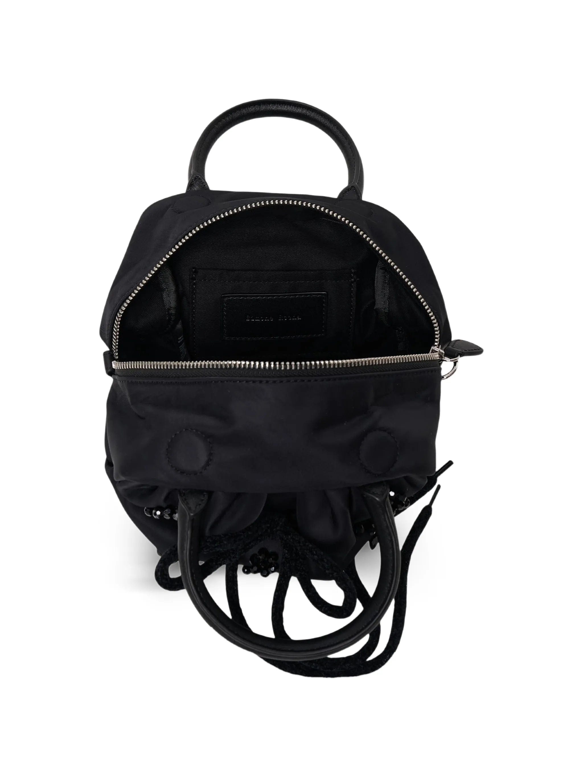 Simone Rocha beaded - bow gathered shoulder bag