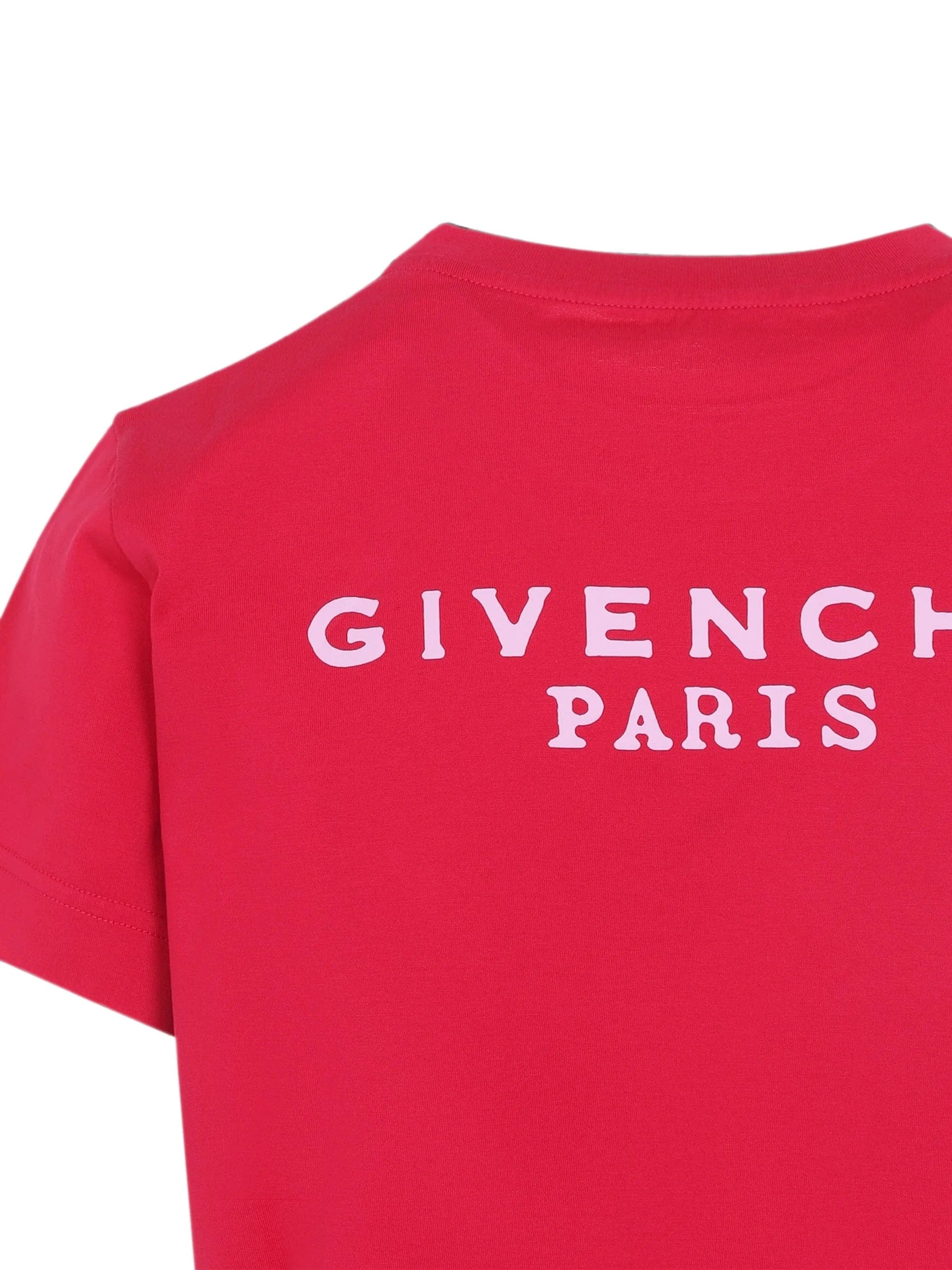 Givenchy logo - print cotton T - shirt