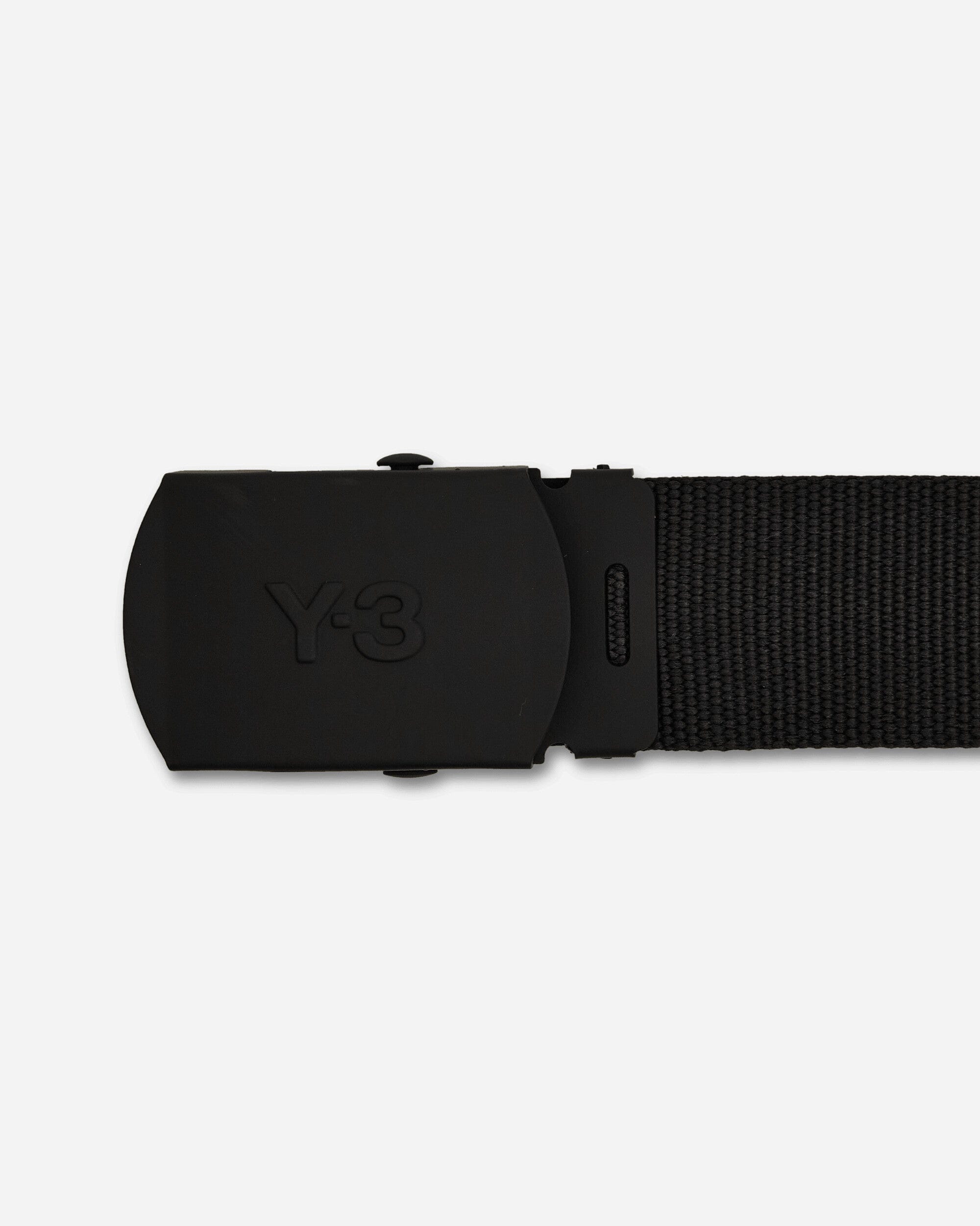 Y-3 Classic Logo Belt Black
