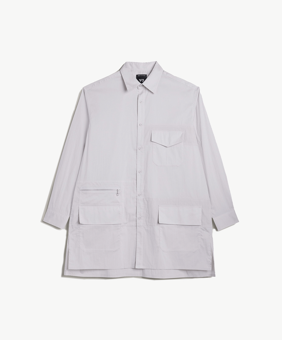Y - 3 | UT LONG SLEEVE SHIRT { WHITE