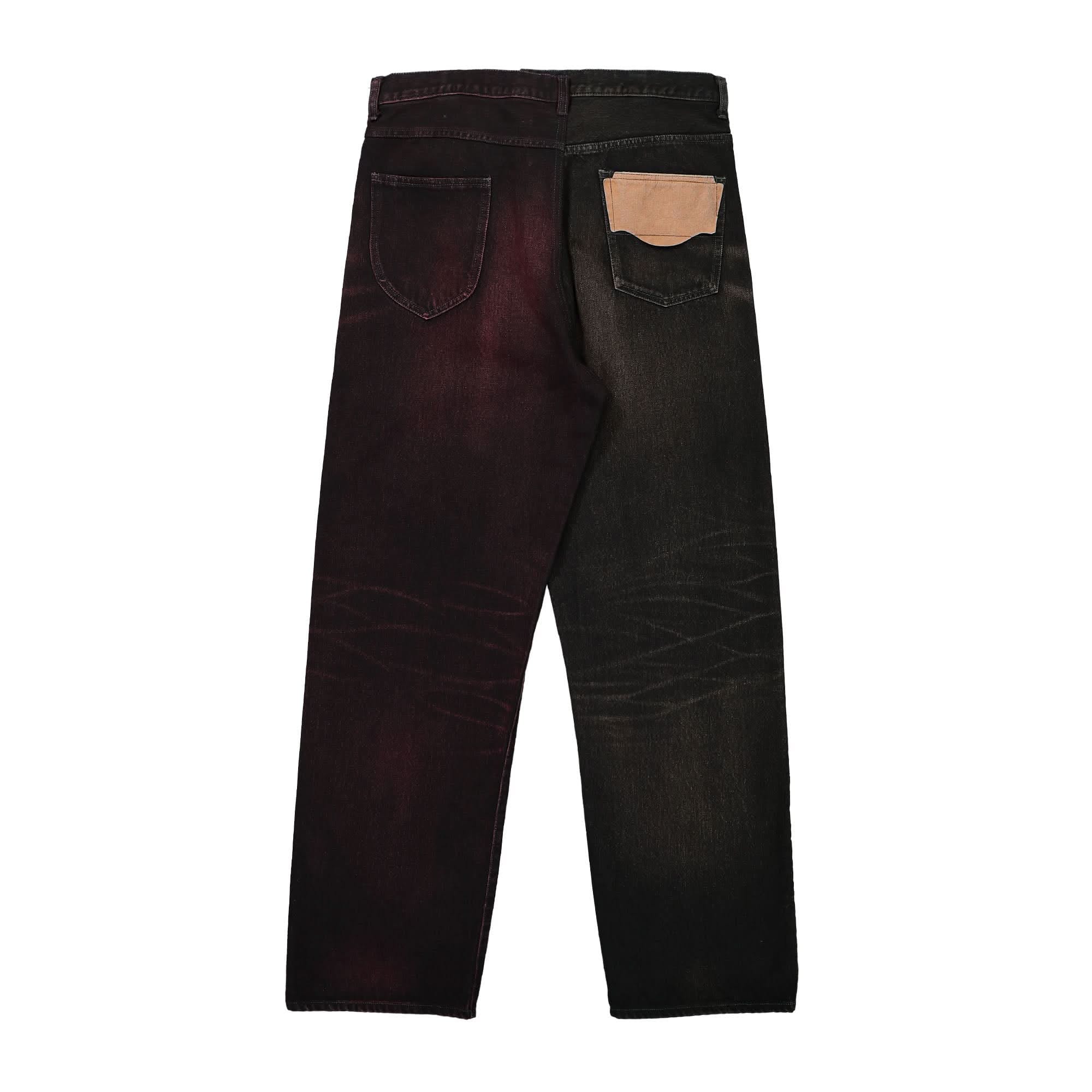 Maison Mihara Yasuhiro W - Combined Denim Trousers
