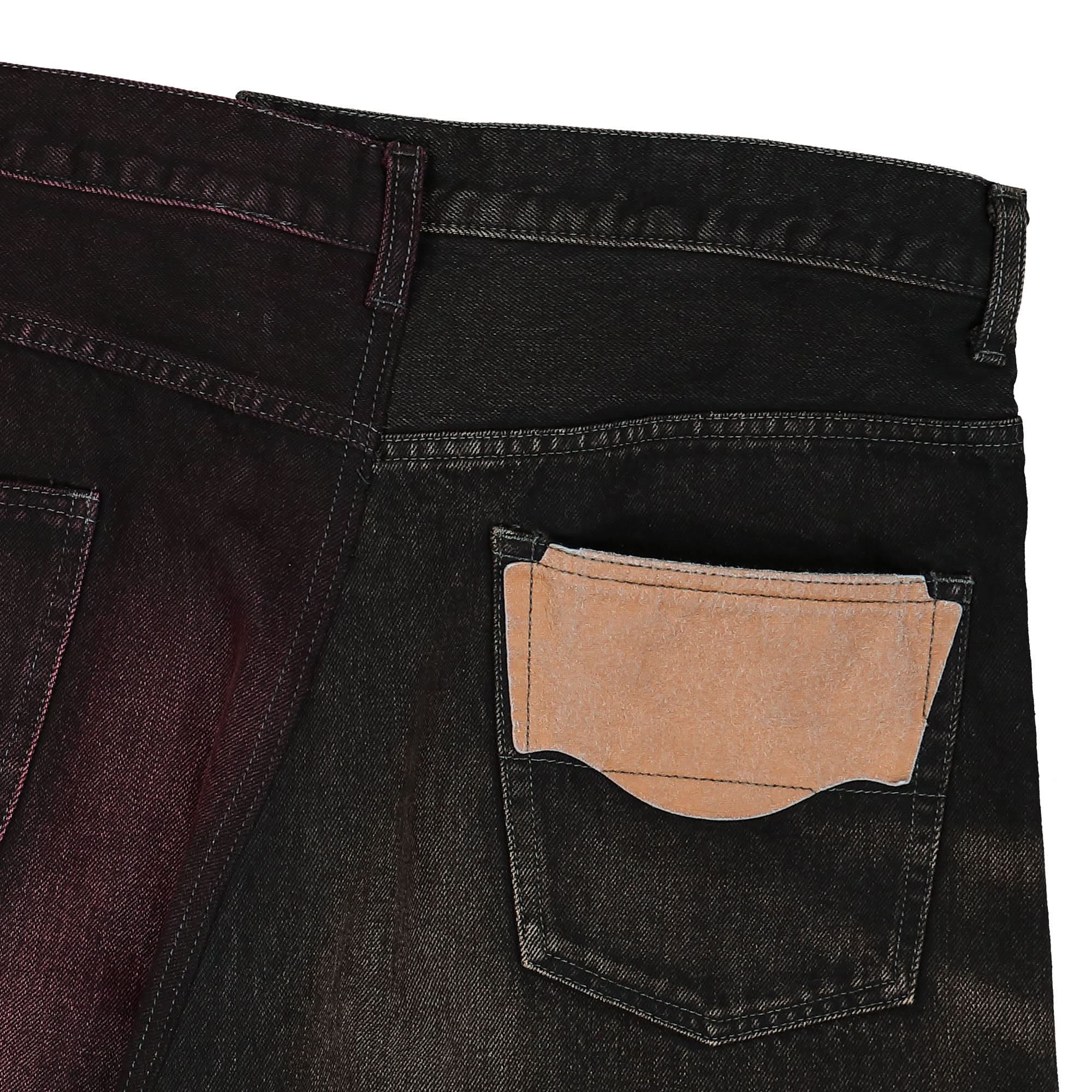 Maison Mihara Yasuhiro W - Combined Denim Trousers