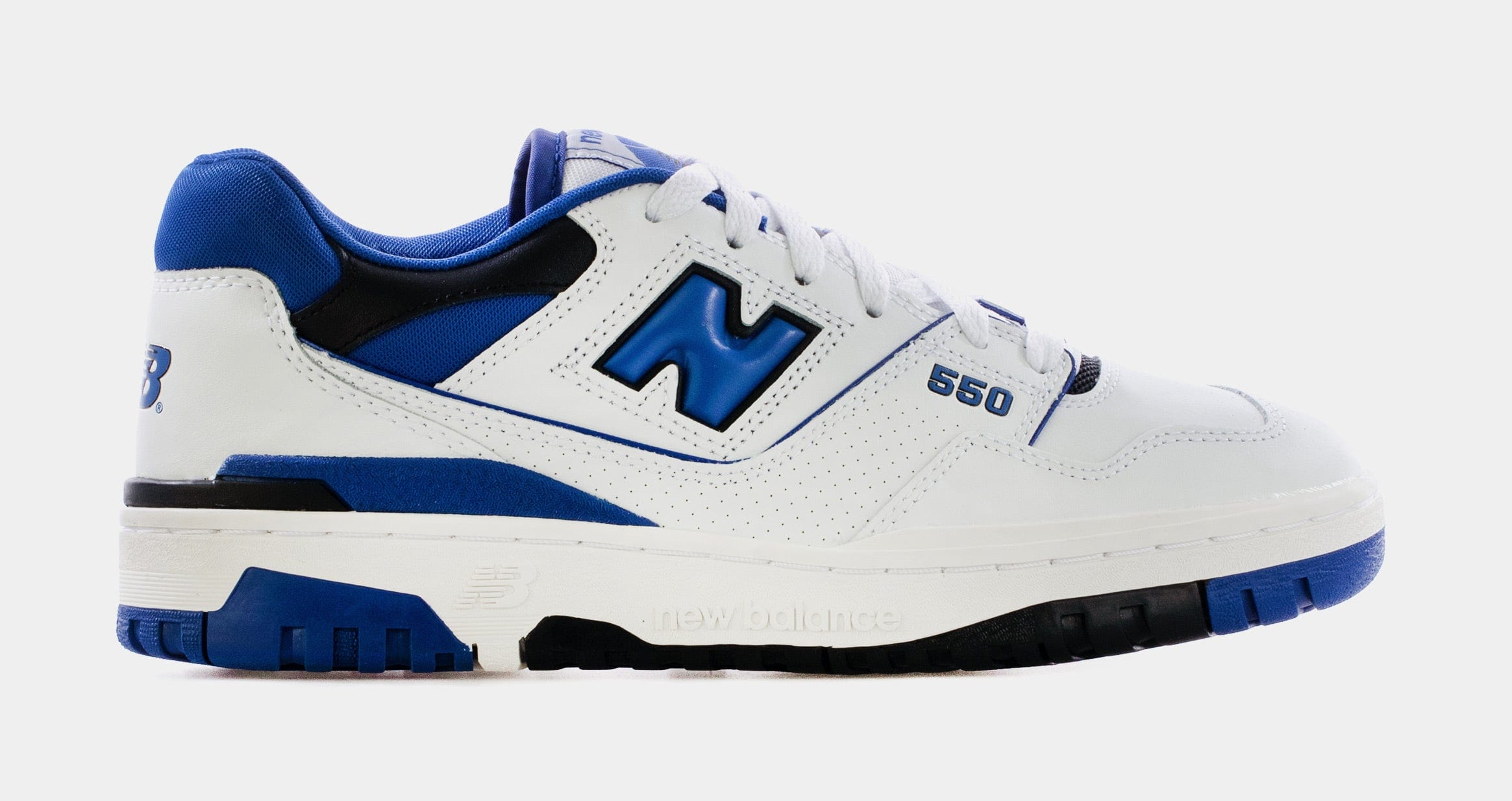 Newbalance 550 Mens Lifestyle Shoes (White/Blue) Free Shipping