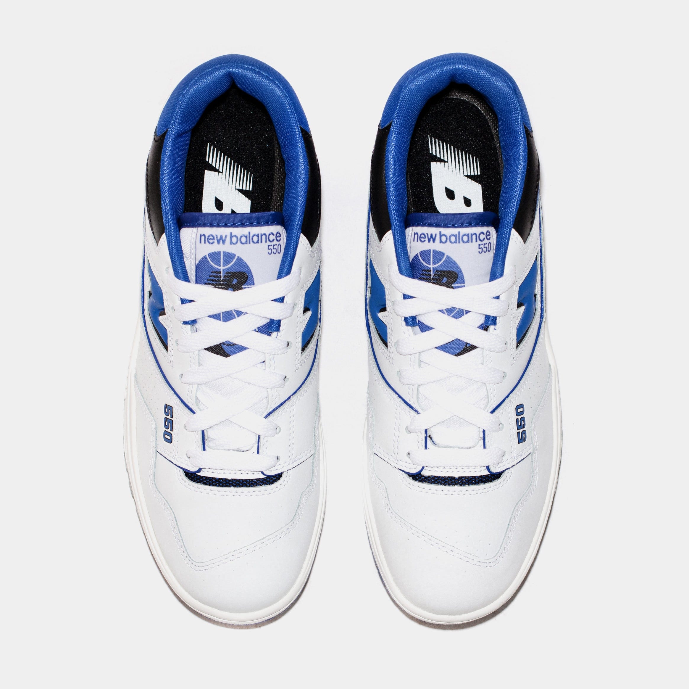 Newbalance 550 Mens Lifestyle Shoes (White/Blue) Free Shipping