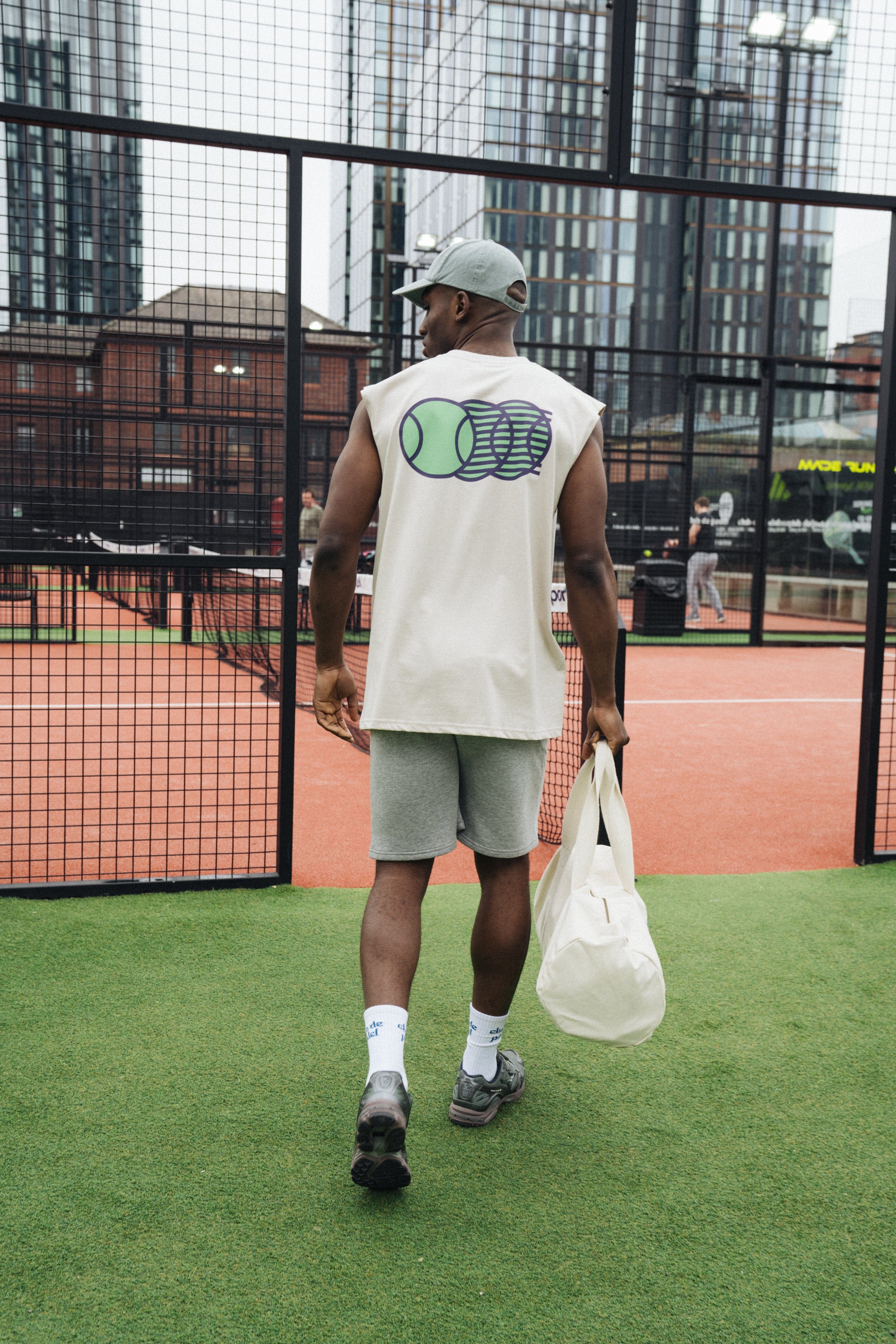 Club de Padel Heritage Active Tank - Ecru