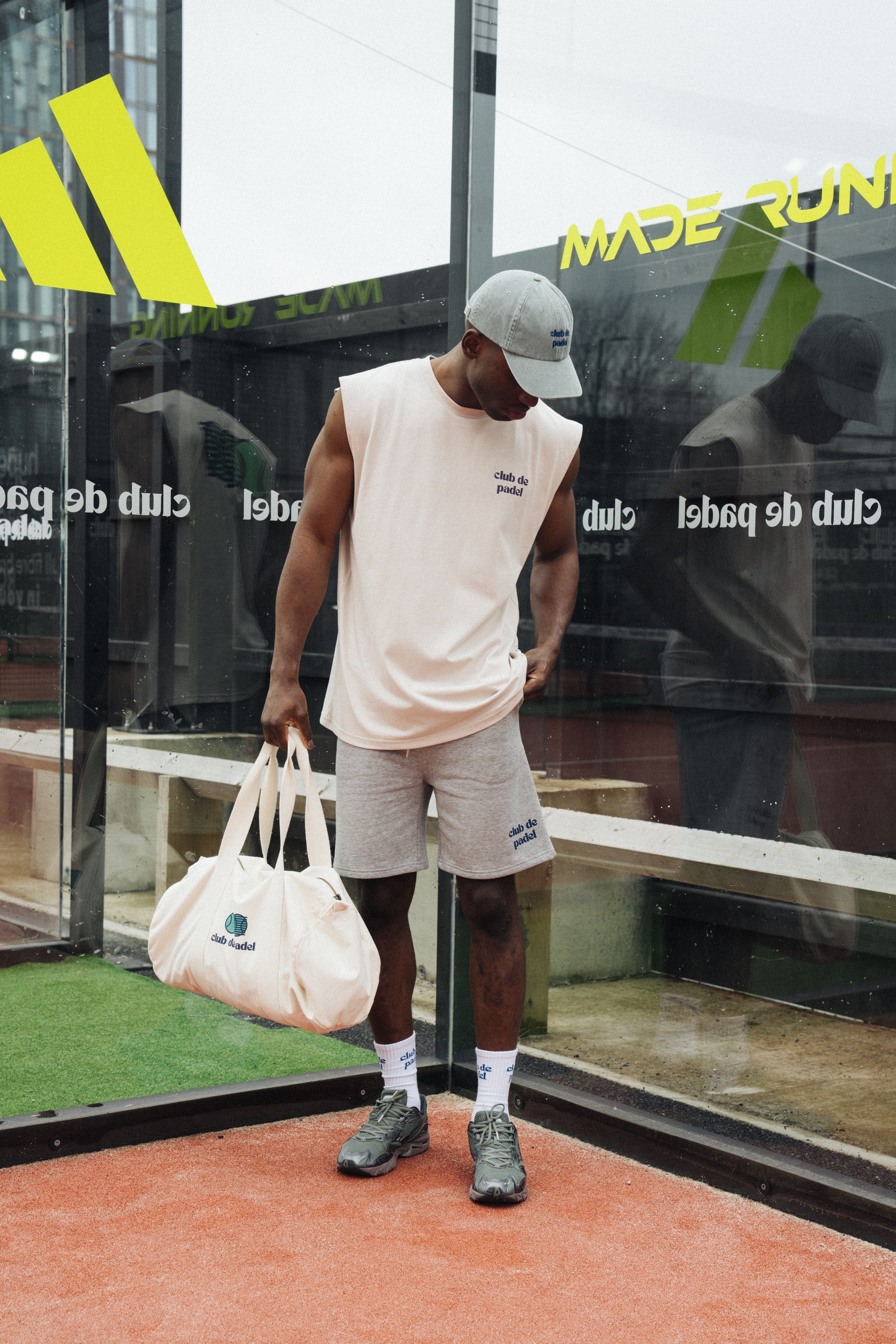 Club de Padel Heritage Active Tank - Ecru