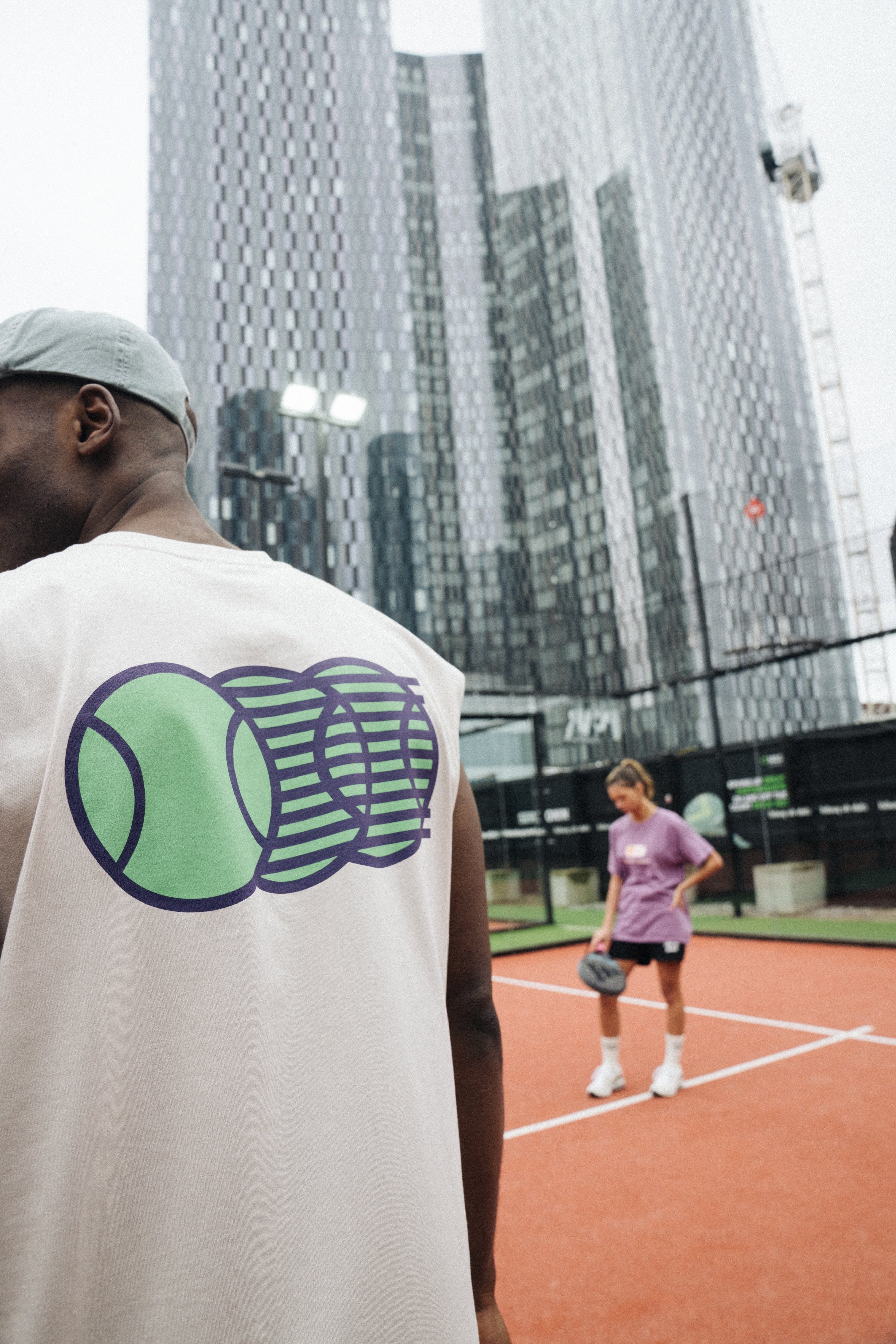 Club de Padel Heritage Active Tank - Ecru
