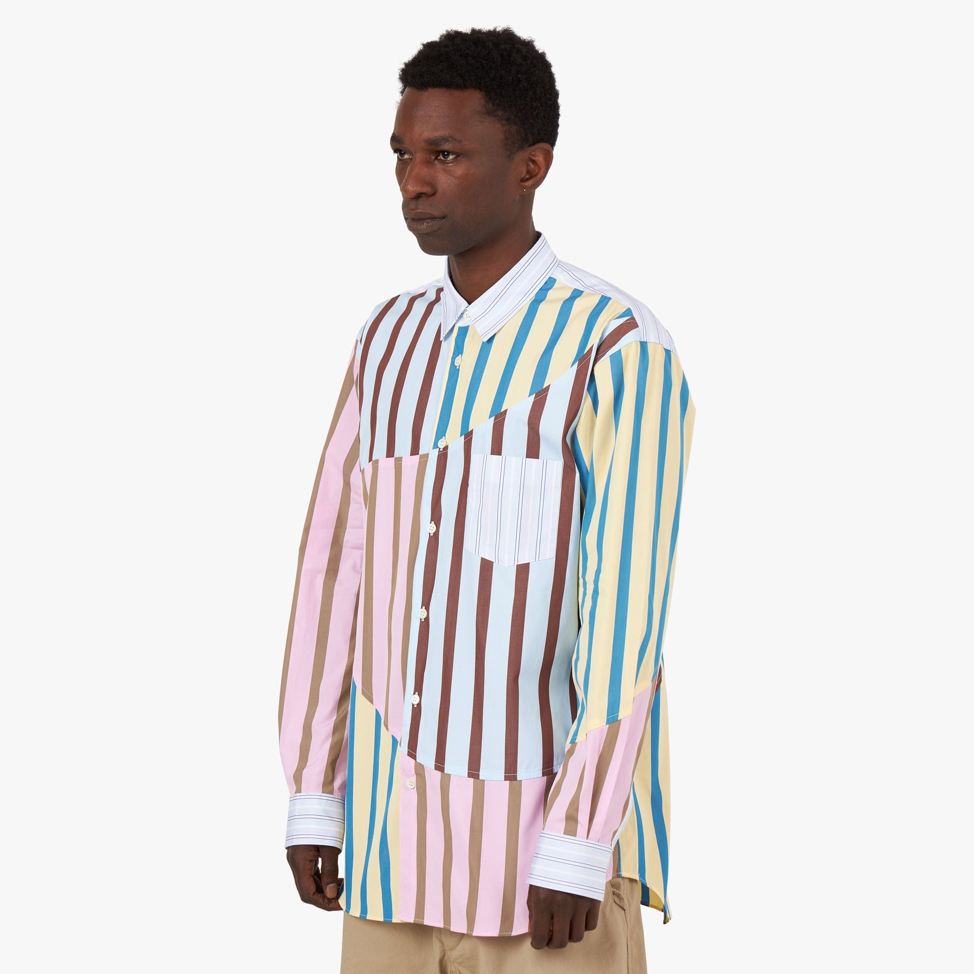 COMME des GARÇONS Shirt Cotton / Stripe