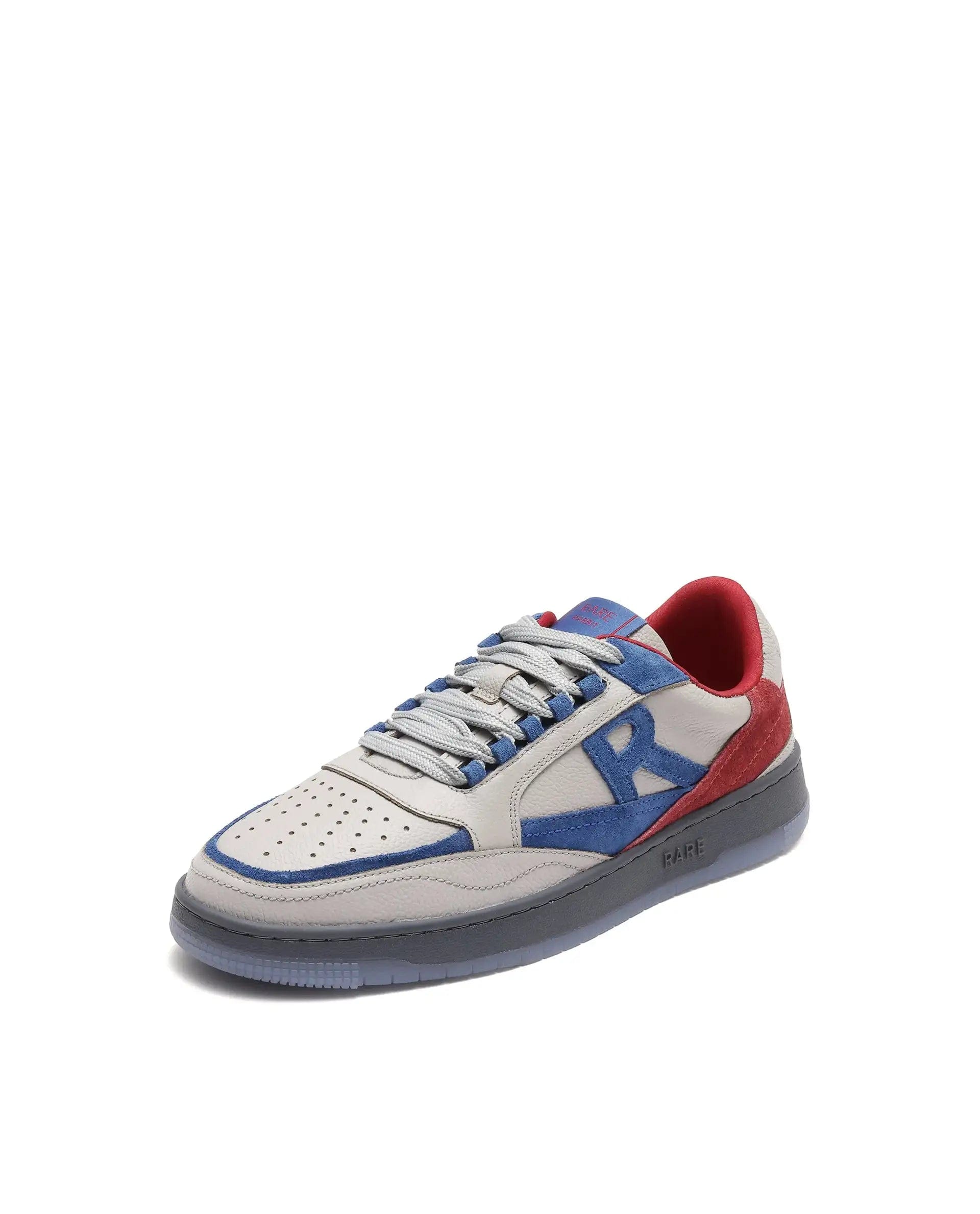 RAREZ Rare Rabbit Men's Amur Grey Plain Shoes