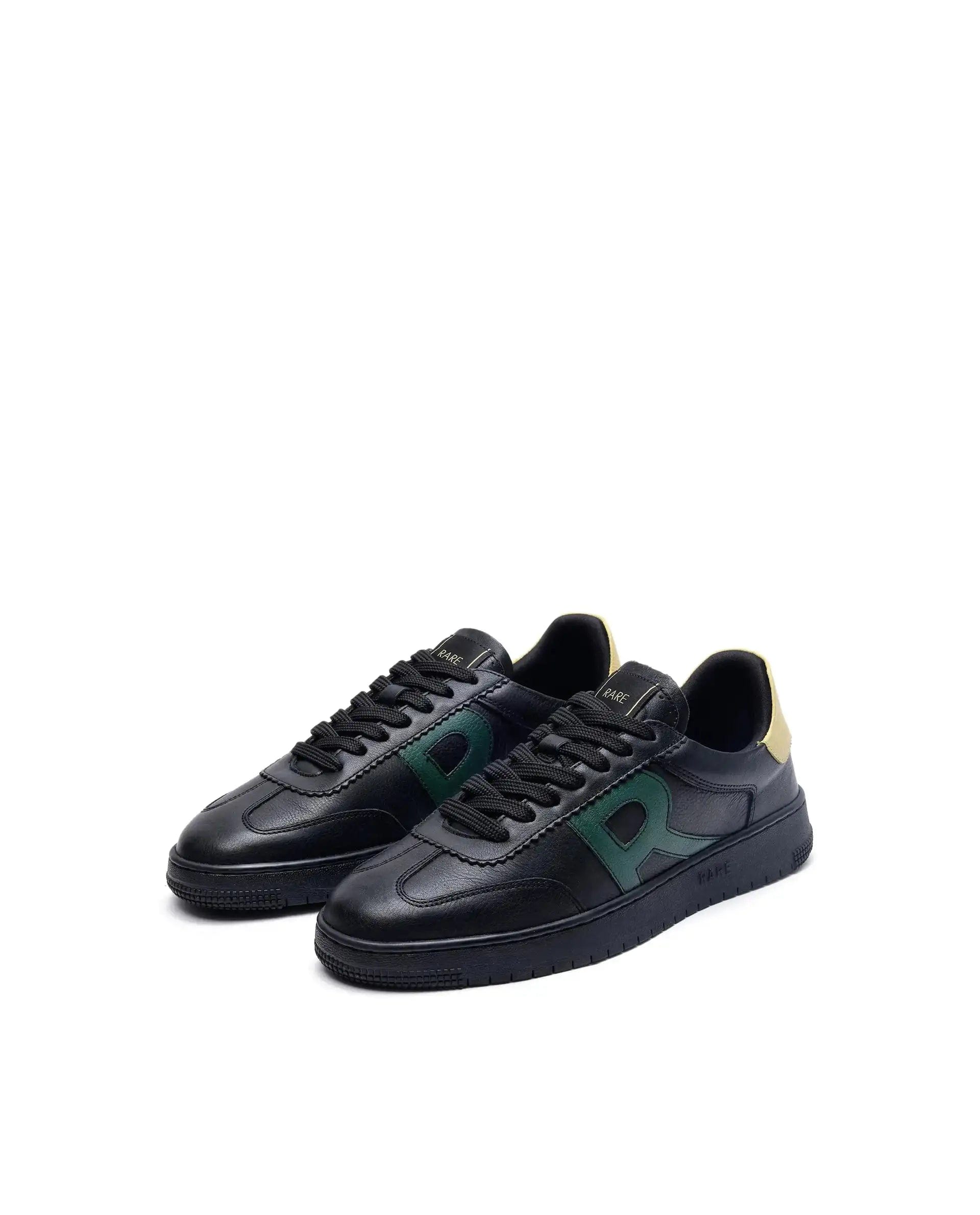 RAREZ Rare Rabbit Men Dorset Black Lace - Up Closure Shoes