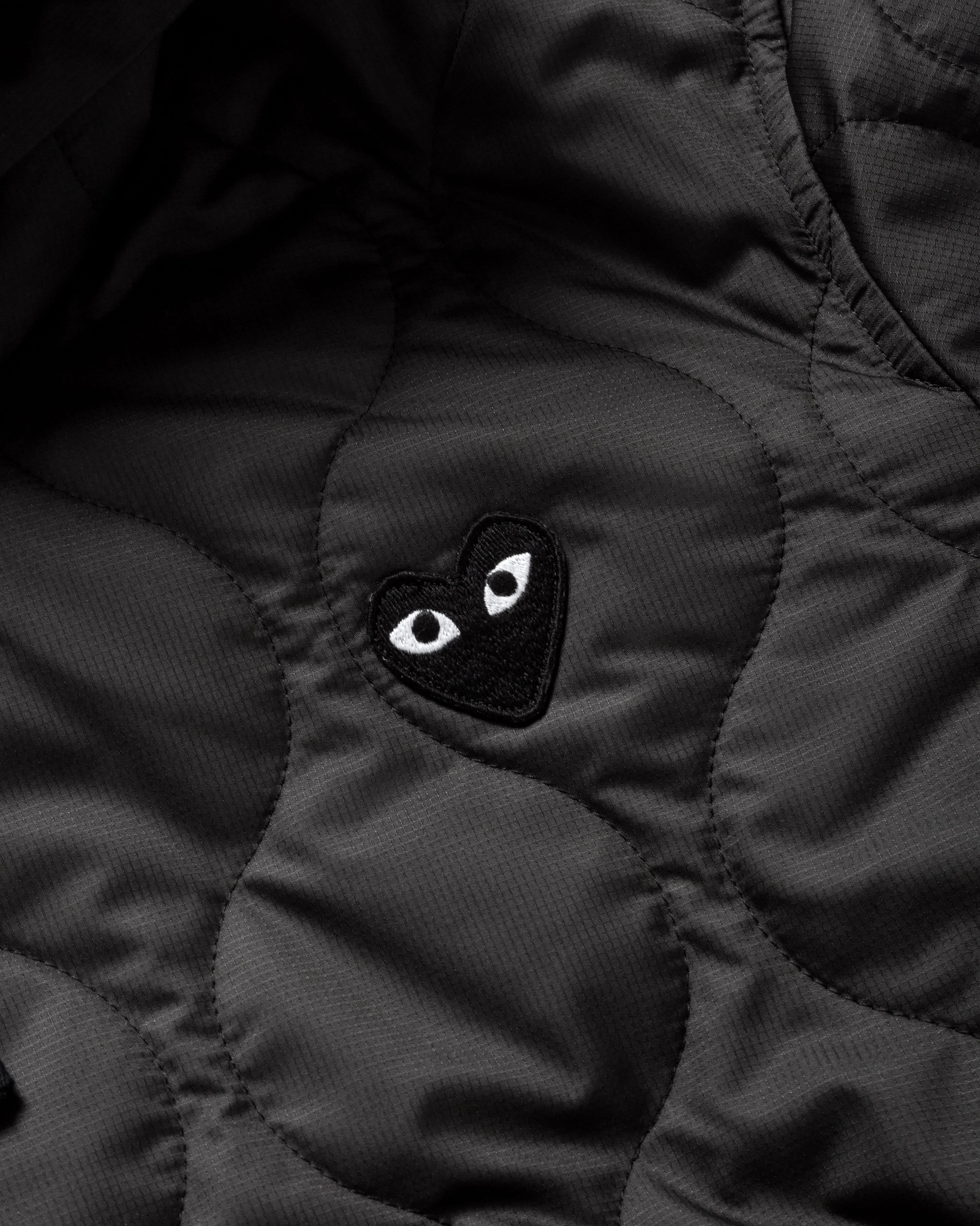 Comme des Garçons PLAY Play - Black Heart Hooded Jacket - (Black)