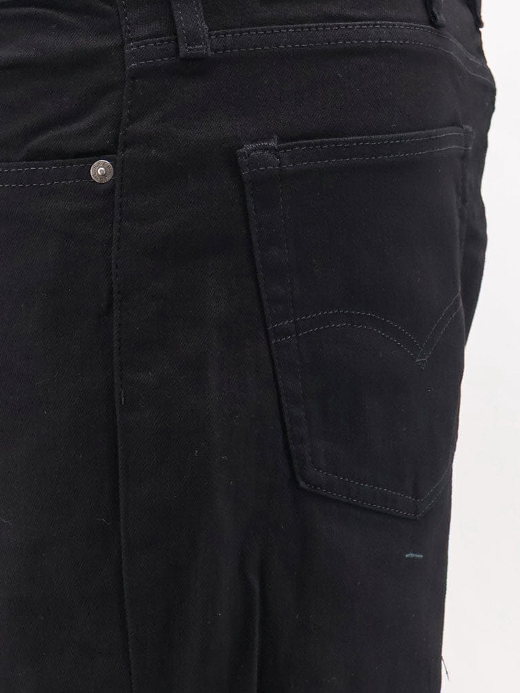 LEVI'S 511 Slim black canvas trousers
