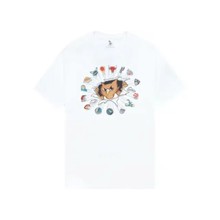OVO T-Shirt NBA Mascot White