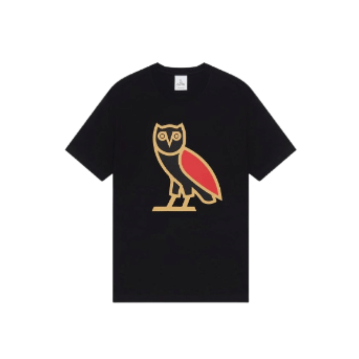 OVO T-Shirt Wing Fill Black
