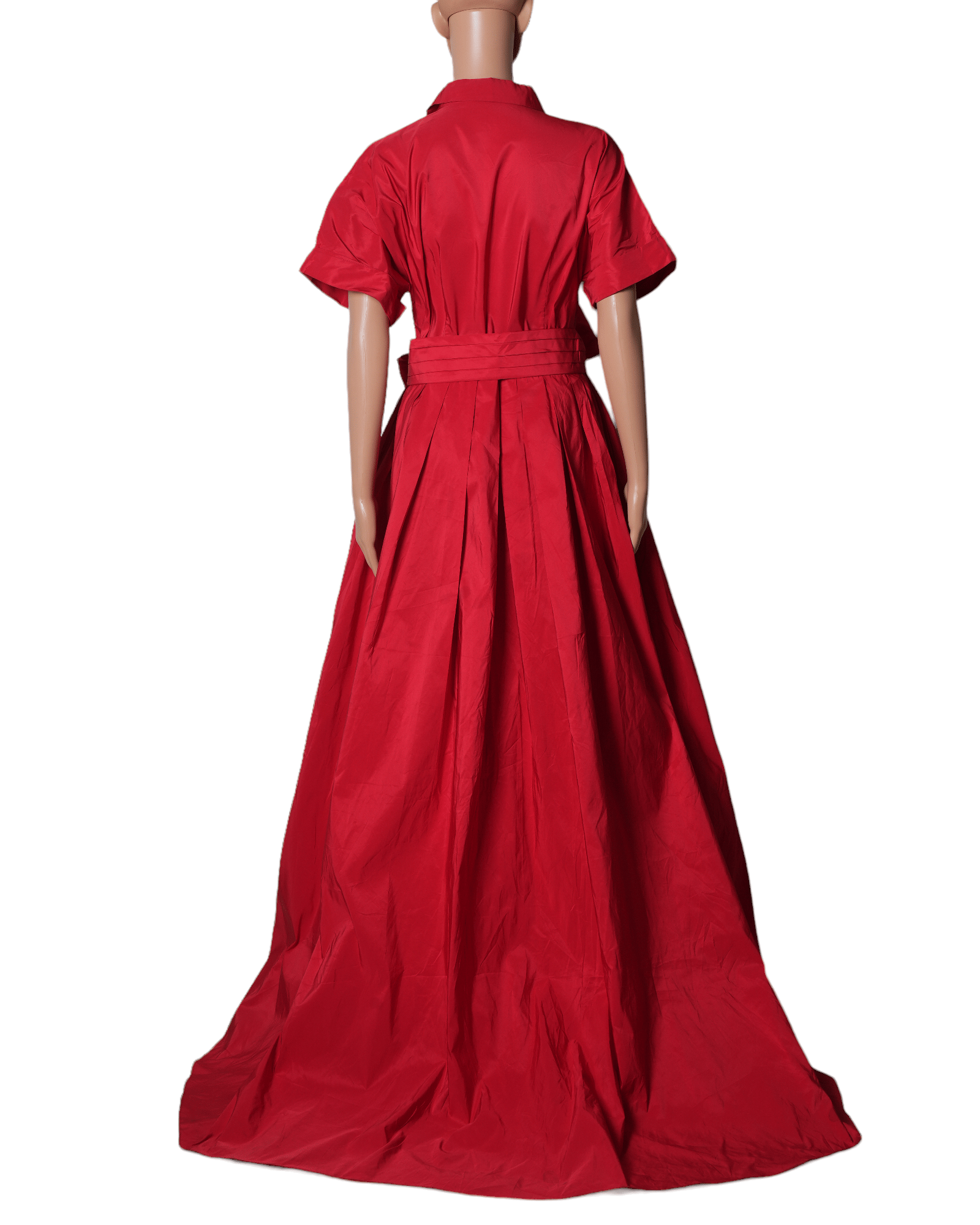 Carolina Herrera Taffeta Shirt Dress