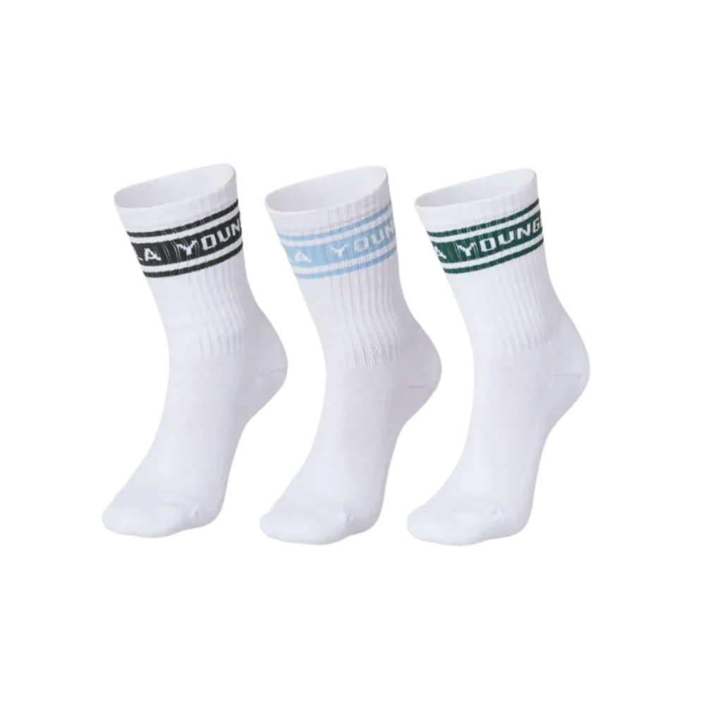 YoungLA Elevate crew socks Blue Pack