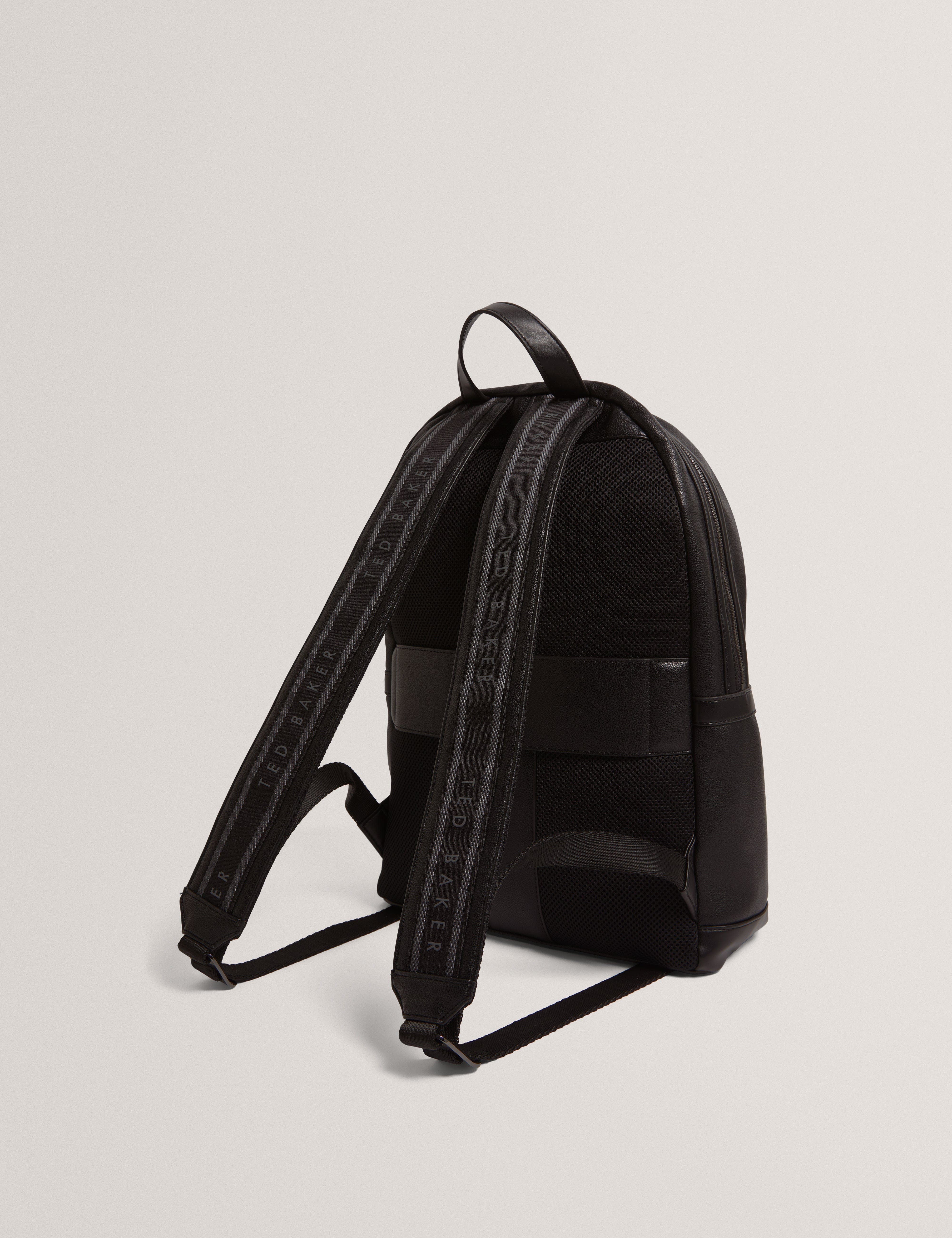 Ted Baker Leison Webbing Backpack Black