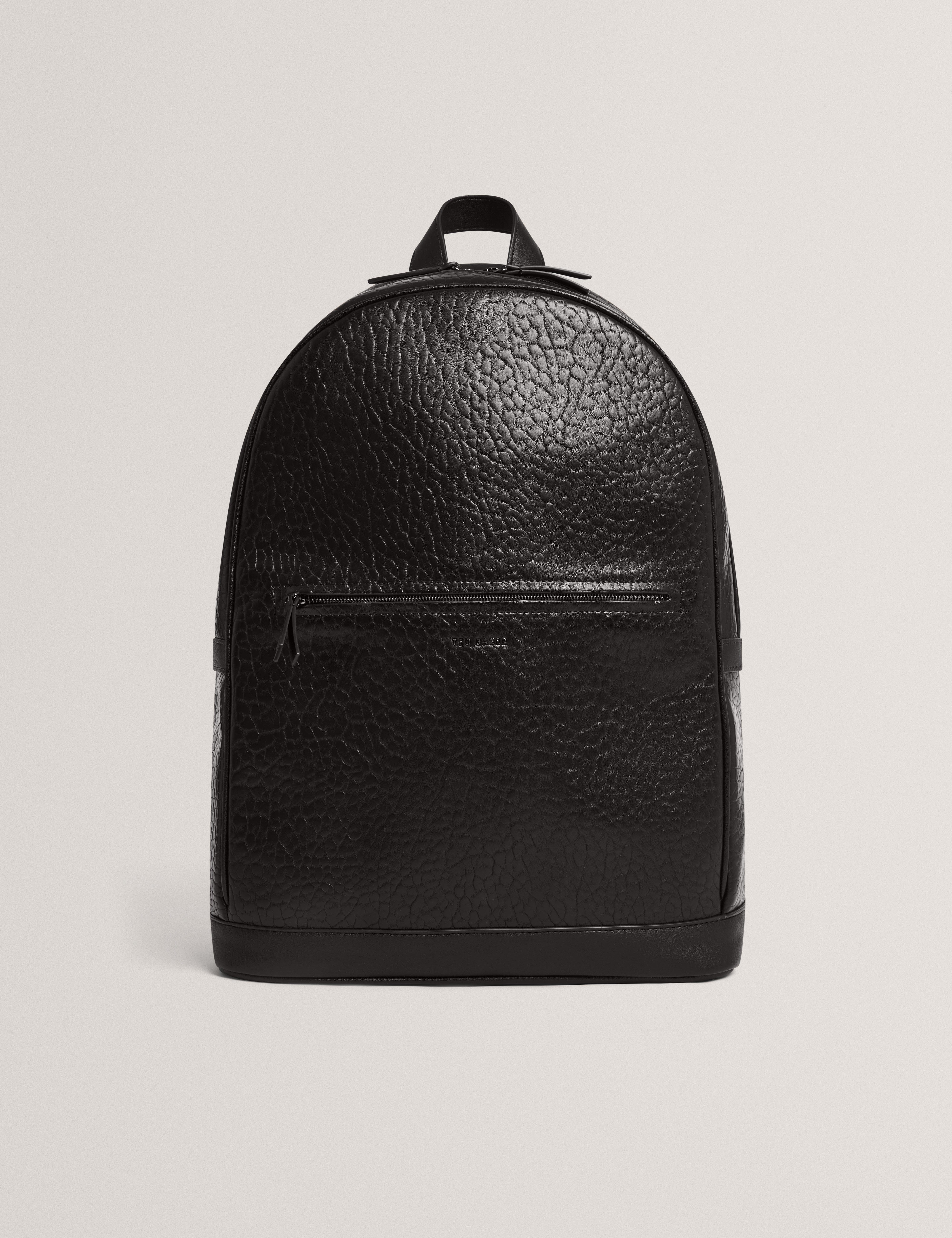 Ted Baker Periin Pebbled Pu Backpack Black