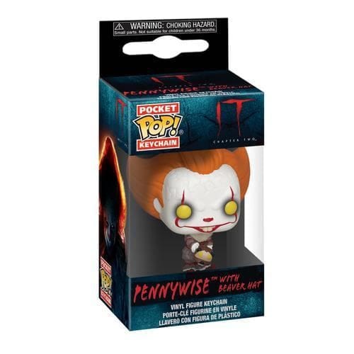 Funko Pennywise with Beaver Hat Funko Keychain! IT 2