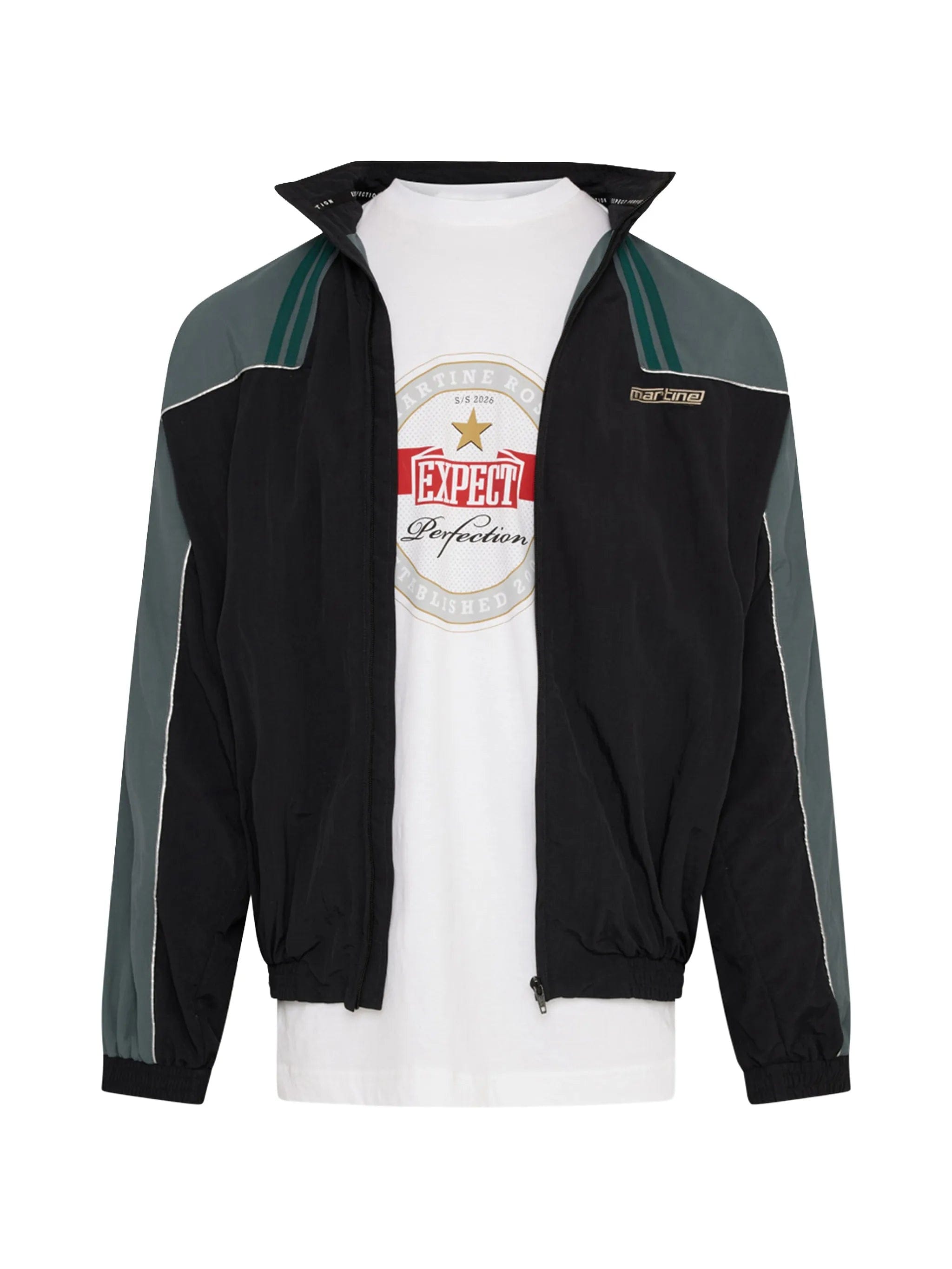 Martine Rose embroidered colour - block jacket