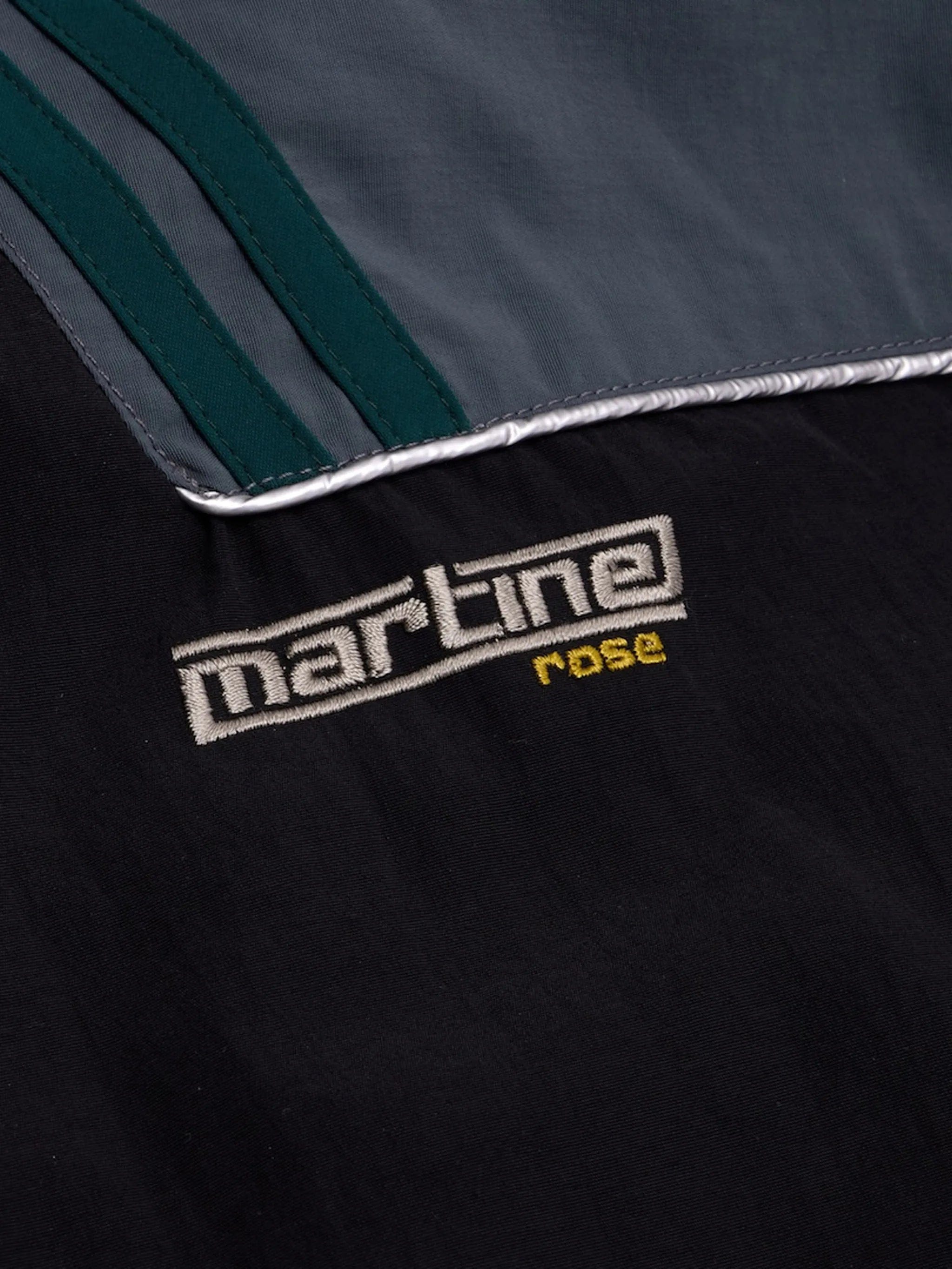Martine Rose embroidered colour - block jacket