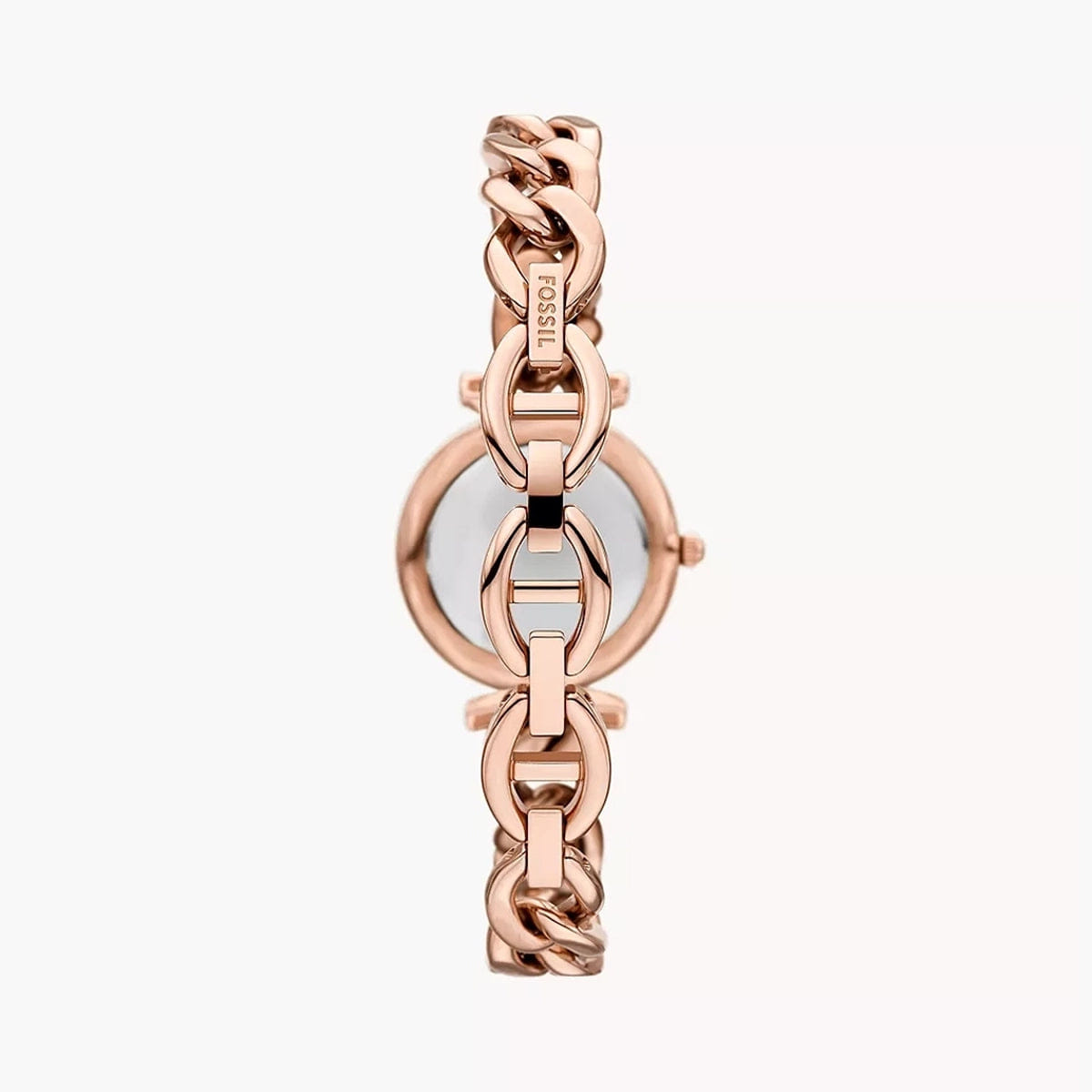 Fossil Women's Carlie Three - Hand Rose Gold - Tone Stainless Steel Watch and Bracelet Set