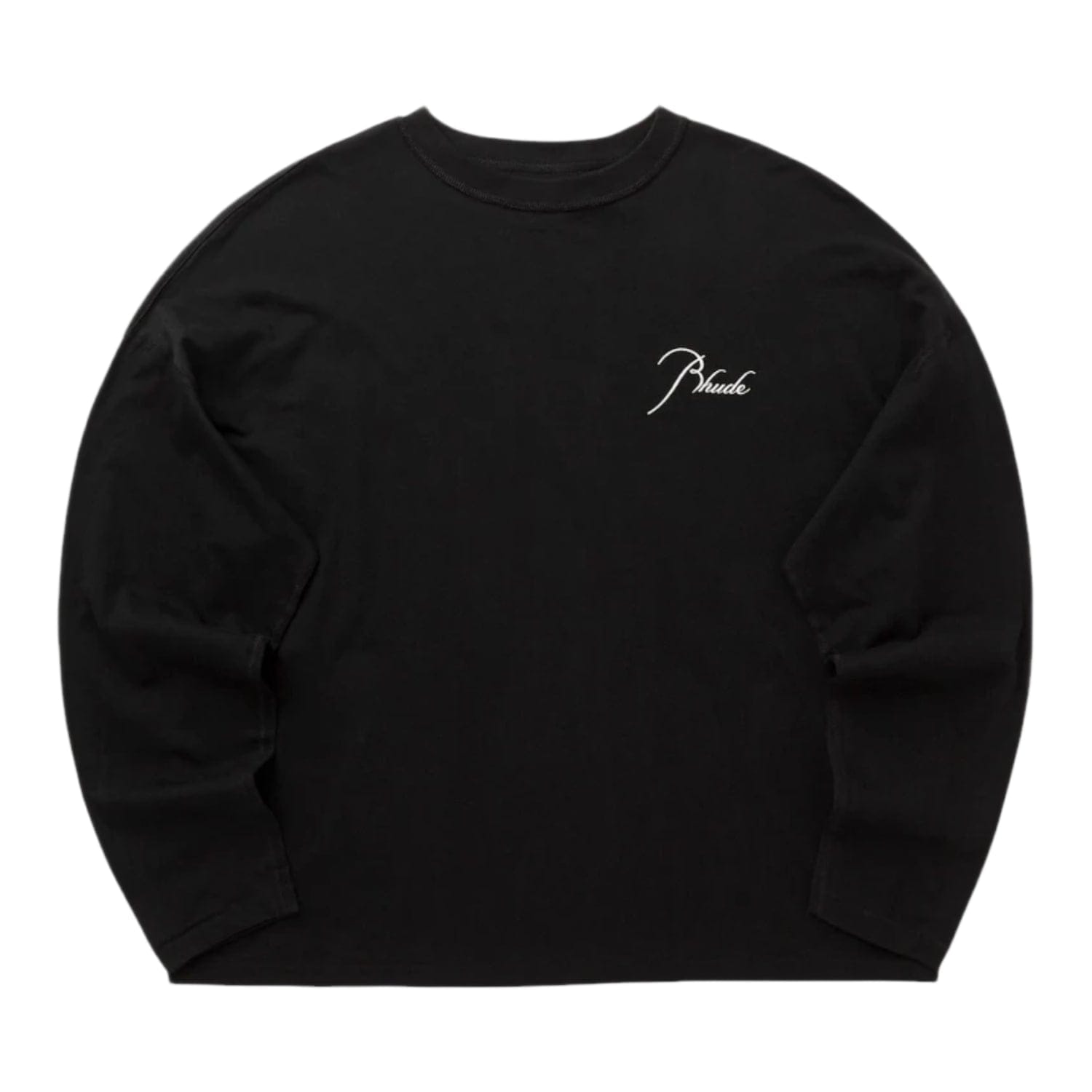 Rhude Classique Reverse L/S T-Shirt Black