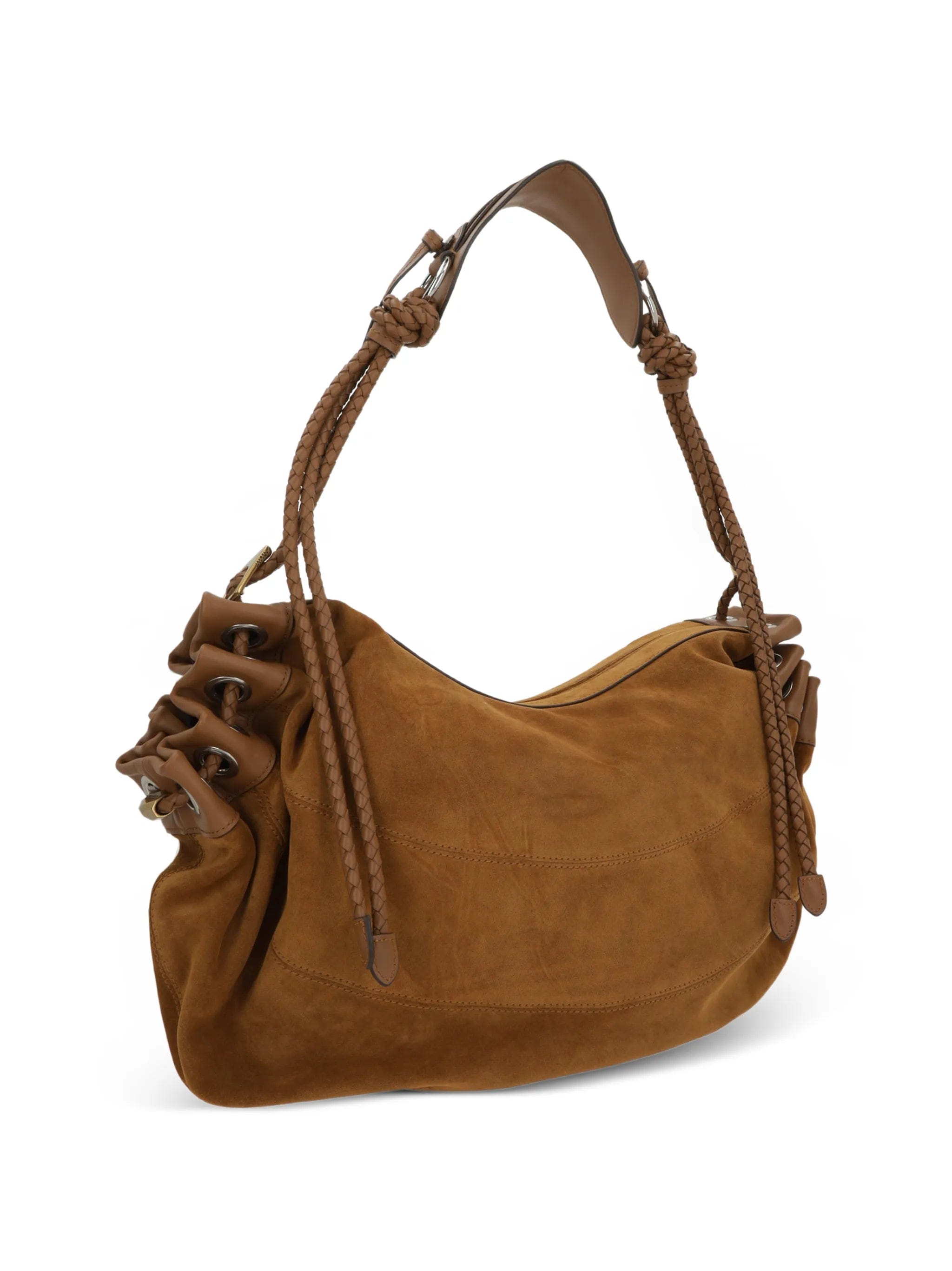 Isabel Marant medium Maia braided - strap suede shoulder bag