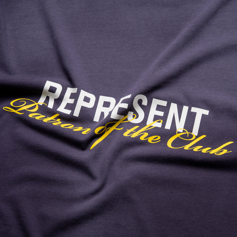 Represent Patron Of The Club T-Shirt - Plum