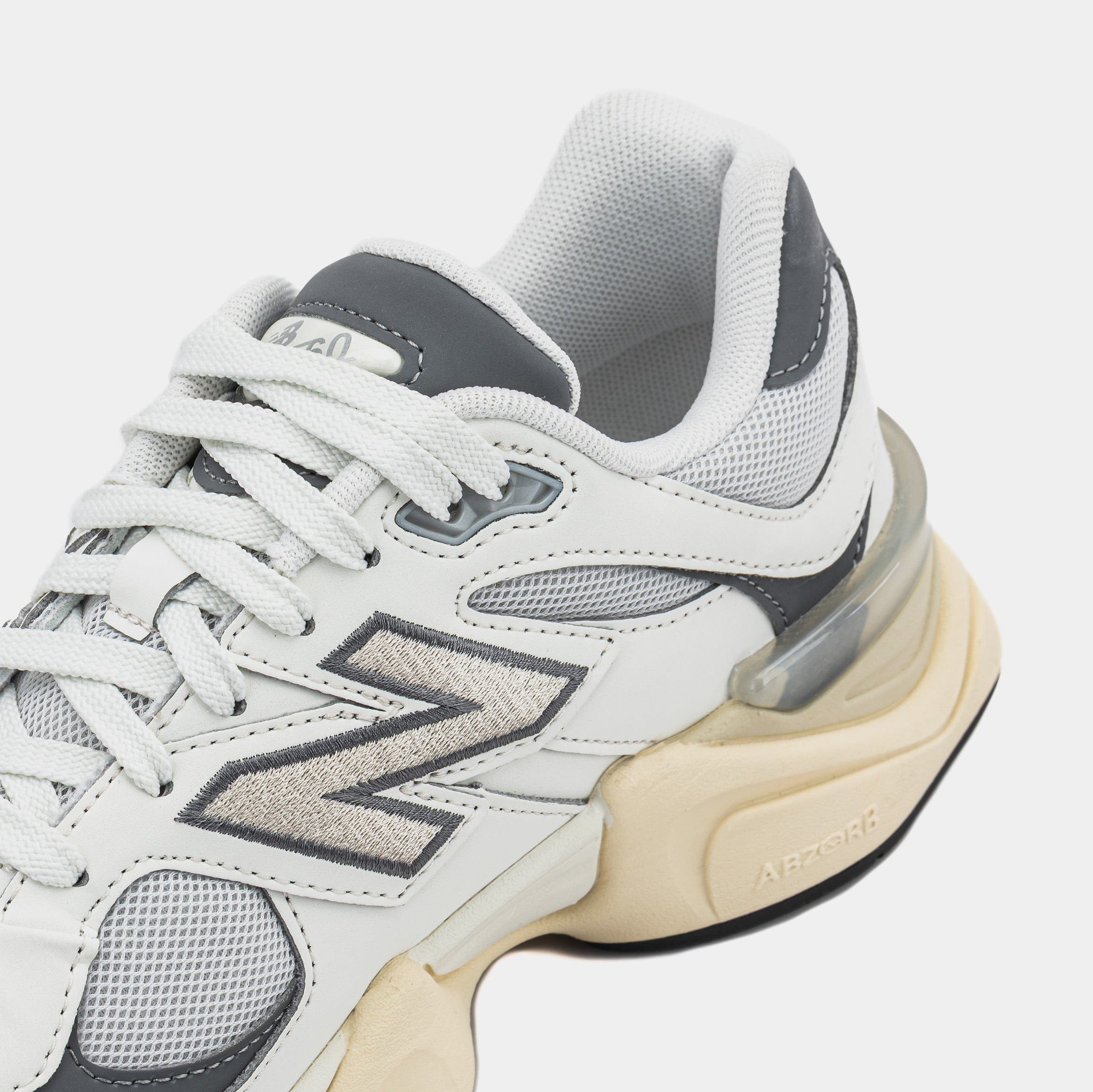 Newbalance 9060 Grade School Lifestyle Shoes (Sea Salt/Castle Rock)