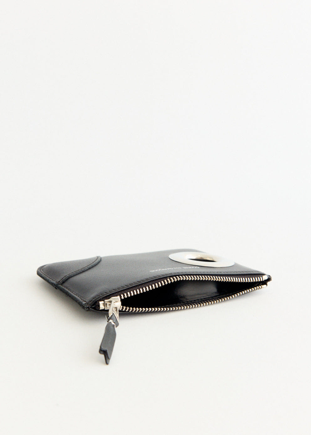 Comme Des Garcons Silver Eyelet Wallet