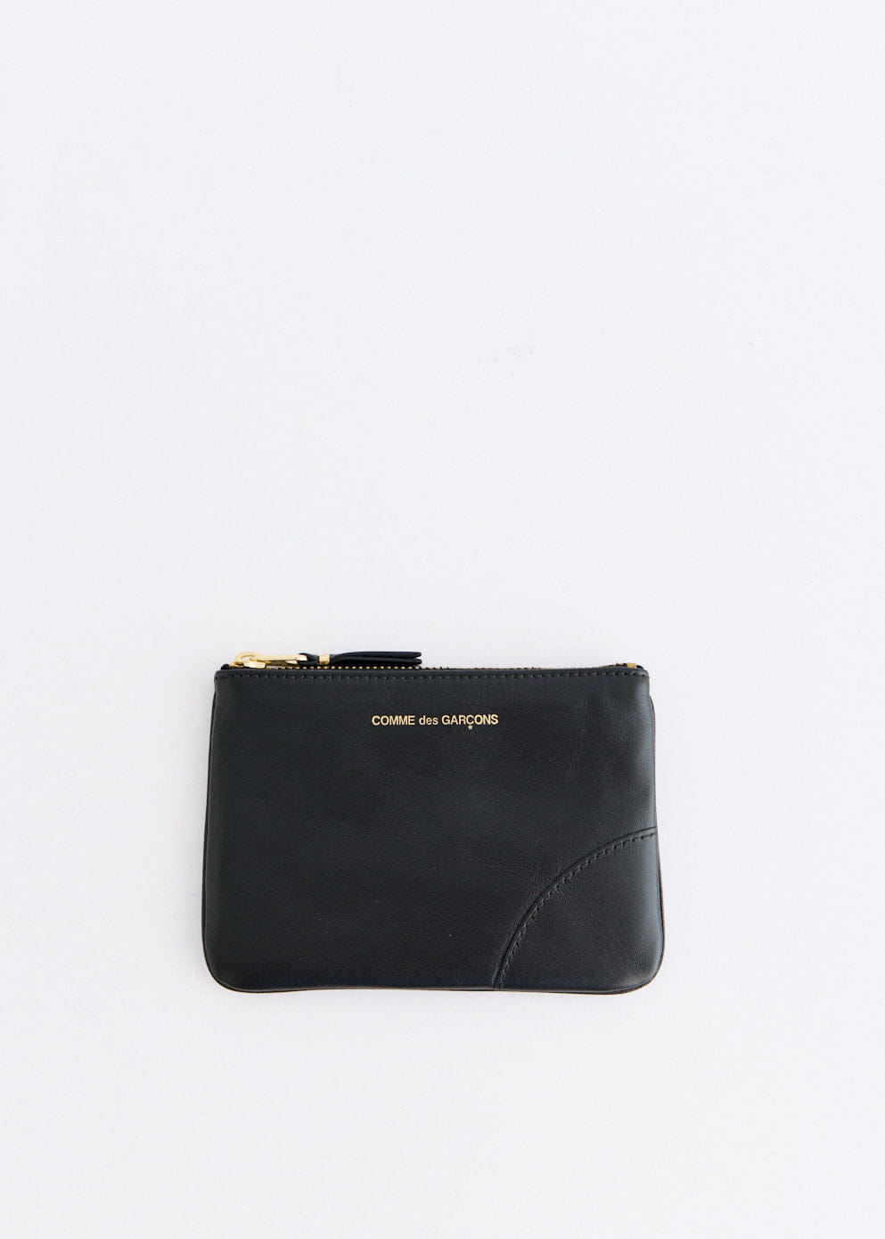 Comme Des Garcons Classic Leather Line Zip Wallet