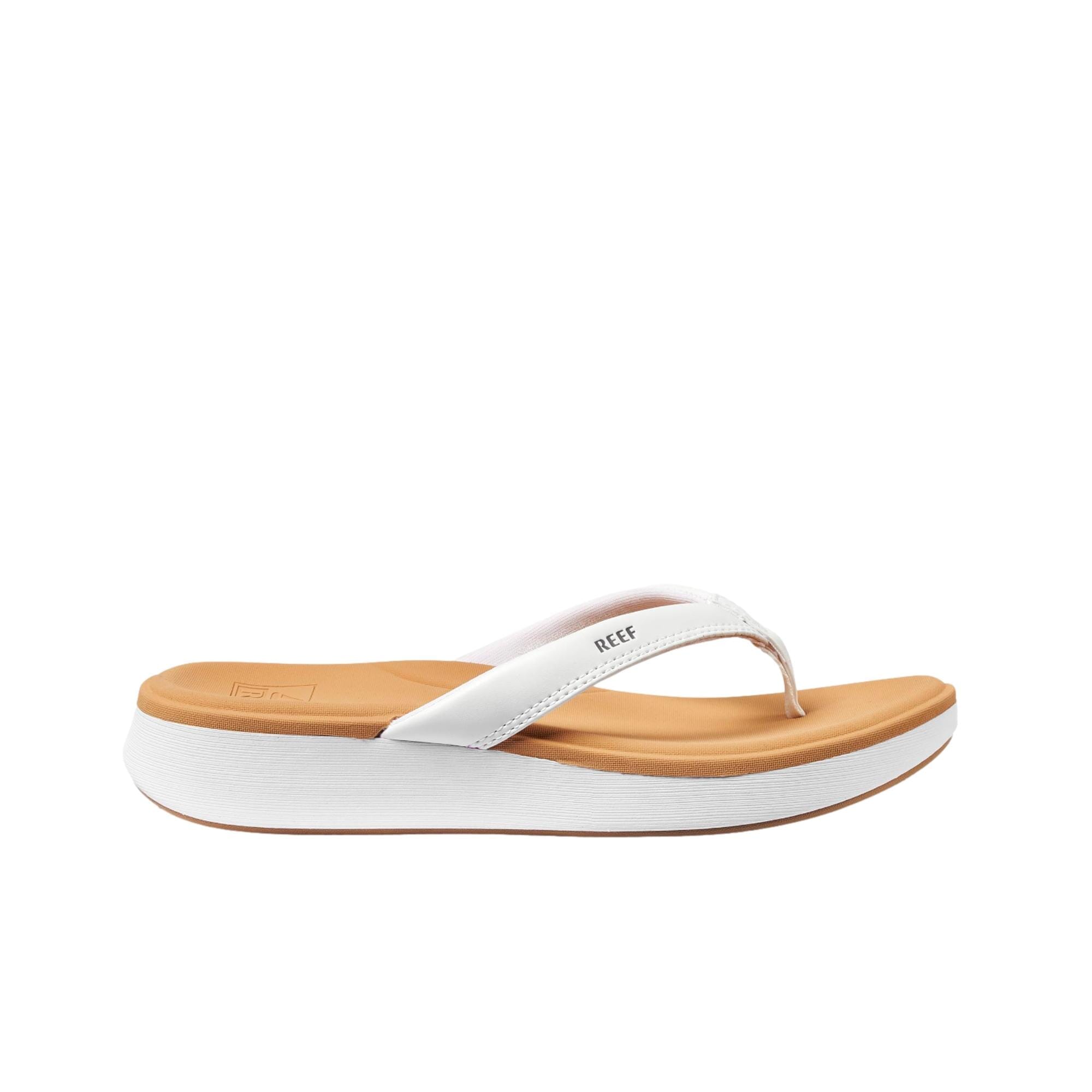 WHITE* Reef Cushion Cloud White / Tan CJ0234 Women's