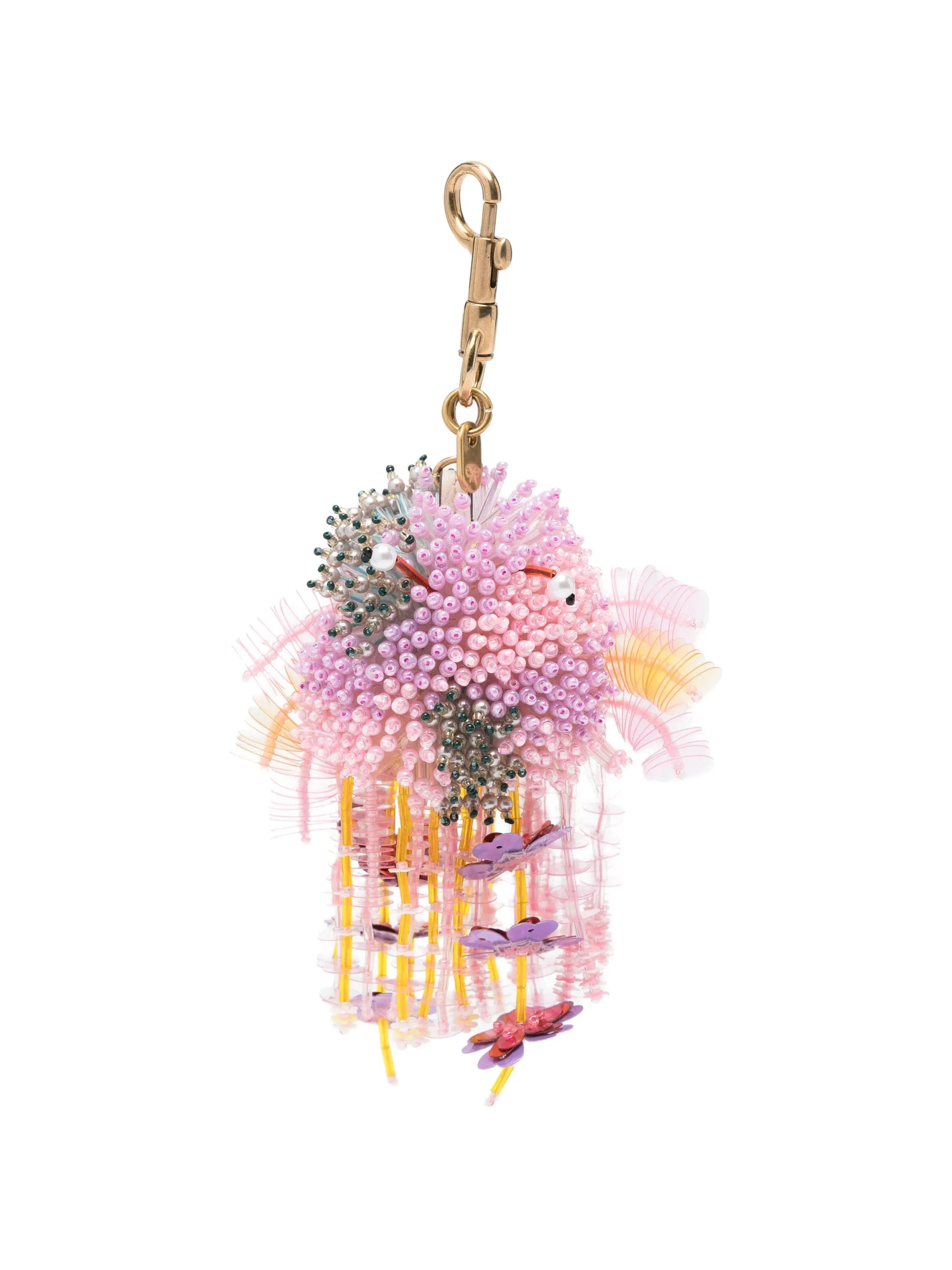 Anya Hindmarch sequin - embellished bag charm