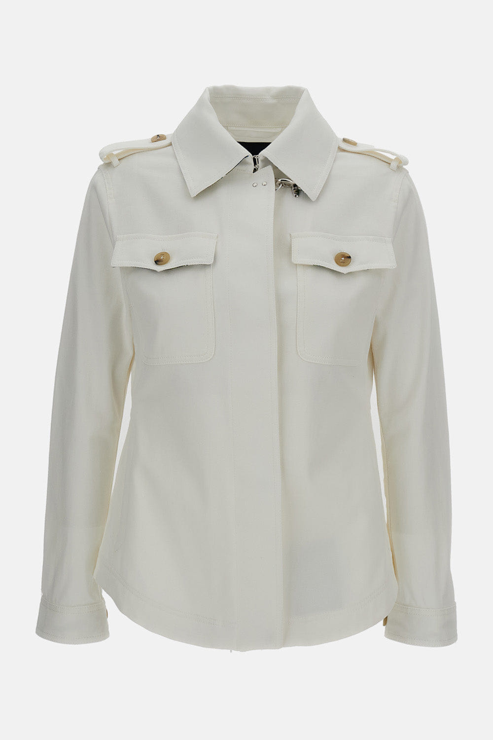 Fay GIACCA CAMICIA IN DRILL DI COTONE
