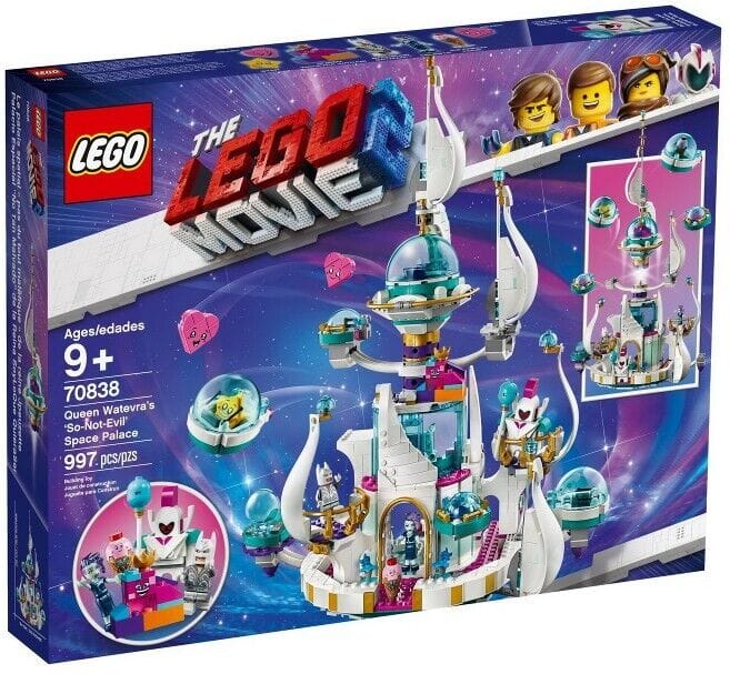 Palace LEGO The Lego Movie 2 Queen Watevra's So - Not - Evil Space Palace 70838