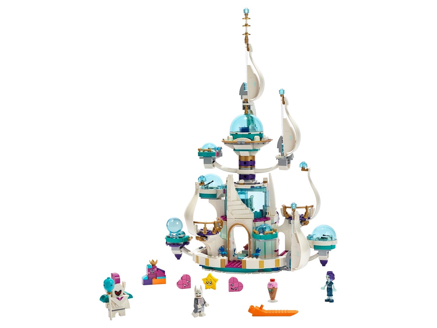 Palace LEGO The Lego Movie 2 Queen Watevra's So - Not - Evil Space Palace 70838