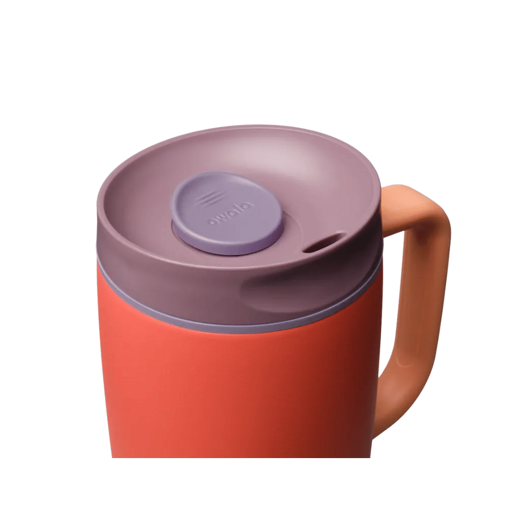 Owala Smoothsip - Slider - With - Handle 12 oz Terracotta Sunset