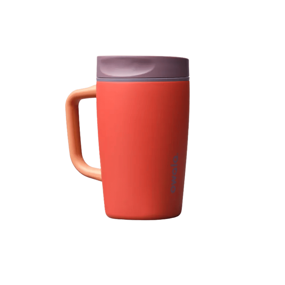 Owala Smoothsip - Slider - With - Handle 12 oz Terracotta Sunset