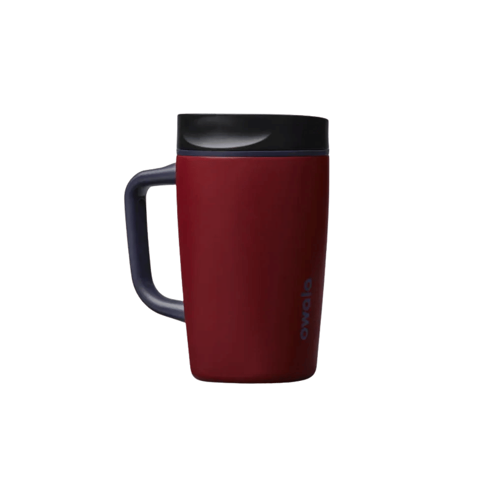 Owala Smoothsip - Slider - With - Handle 12 oz Burgundy Bay