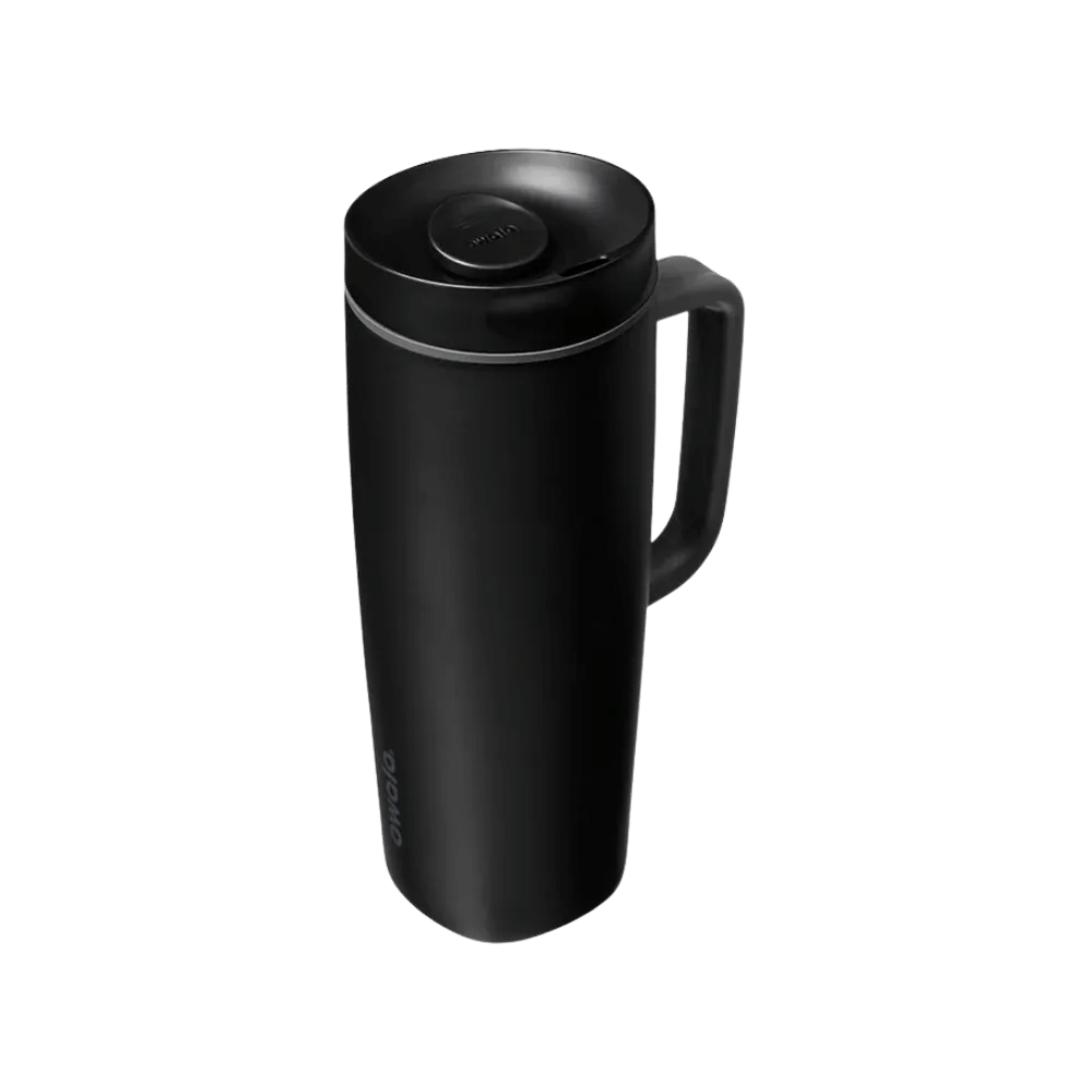Owala Smoothsip - Slider - With - Handle 24 oz Very%2C Very Dark
