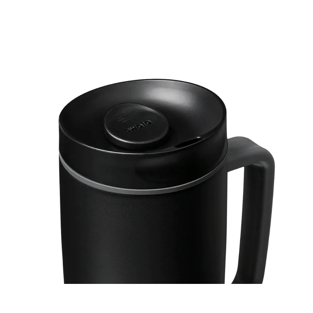 Owala Smoothsip - Slider - With - Handle 24 oz Very%2C Very Dark