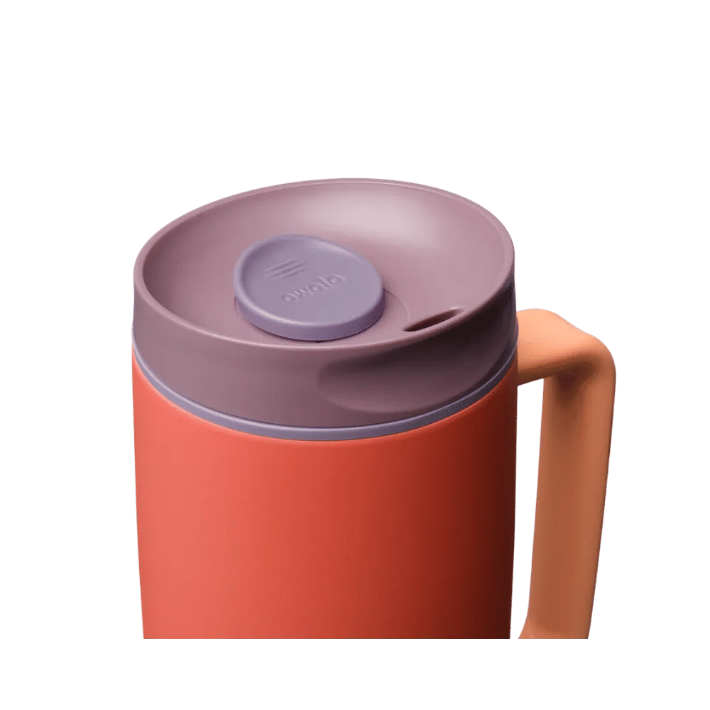 Owala Smoothsip - Slider - With - Handle 24 oz Terracotta Sunset