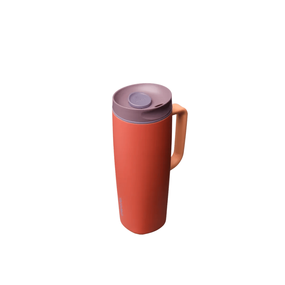 Owala Smoothsip - Slider - With - Handle 24 oz Terracotta Sunset