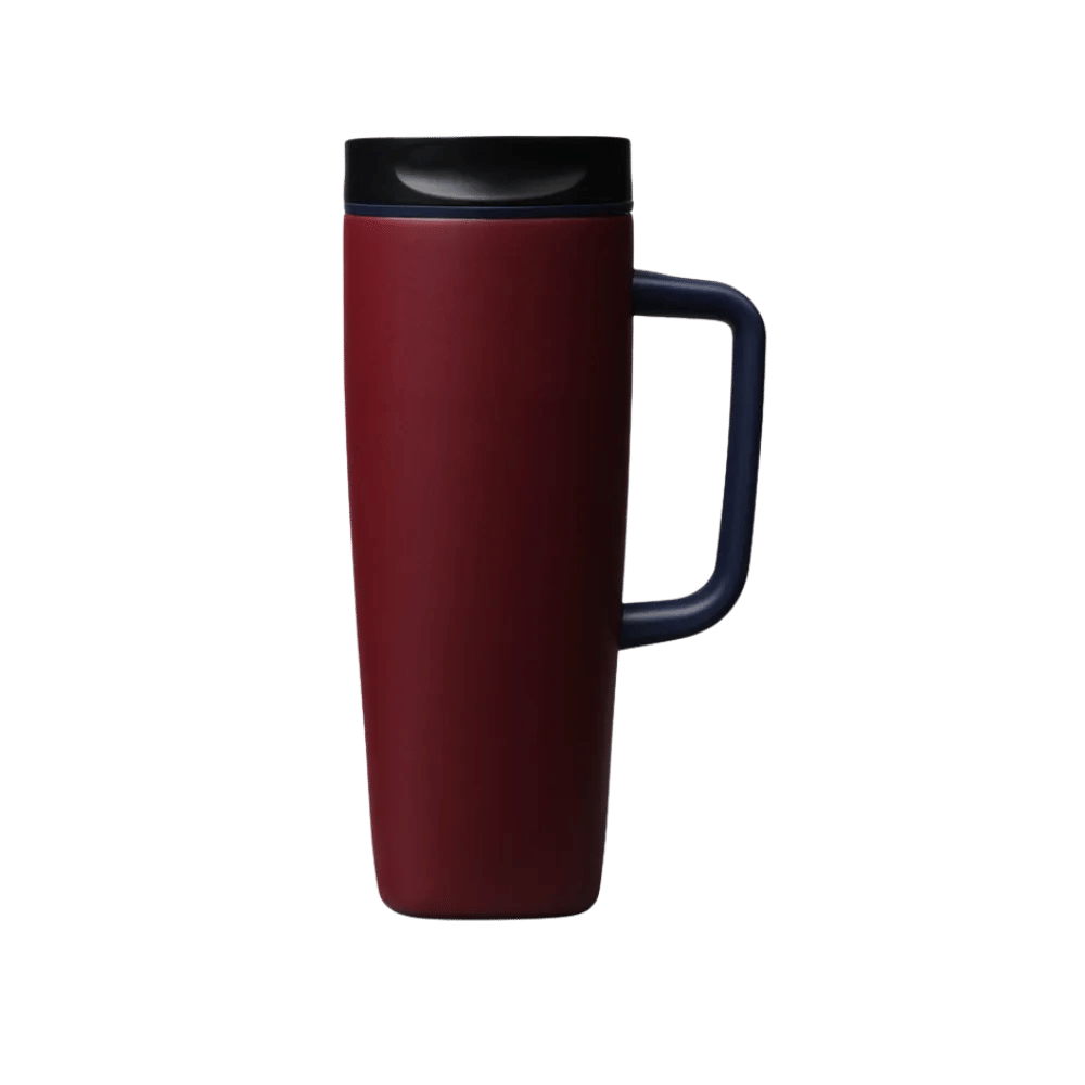 Owala Smoothsip - Slider - With - Handle 24 oz Burgundy Bay