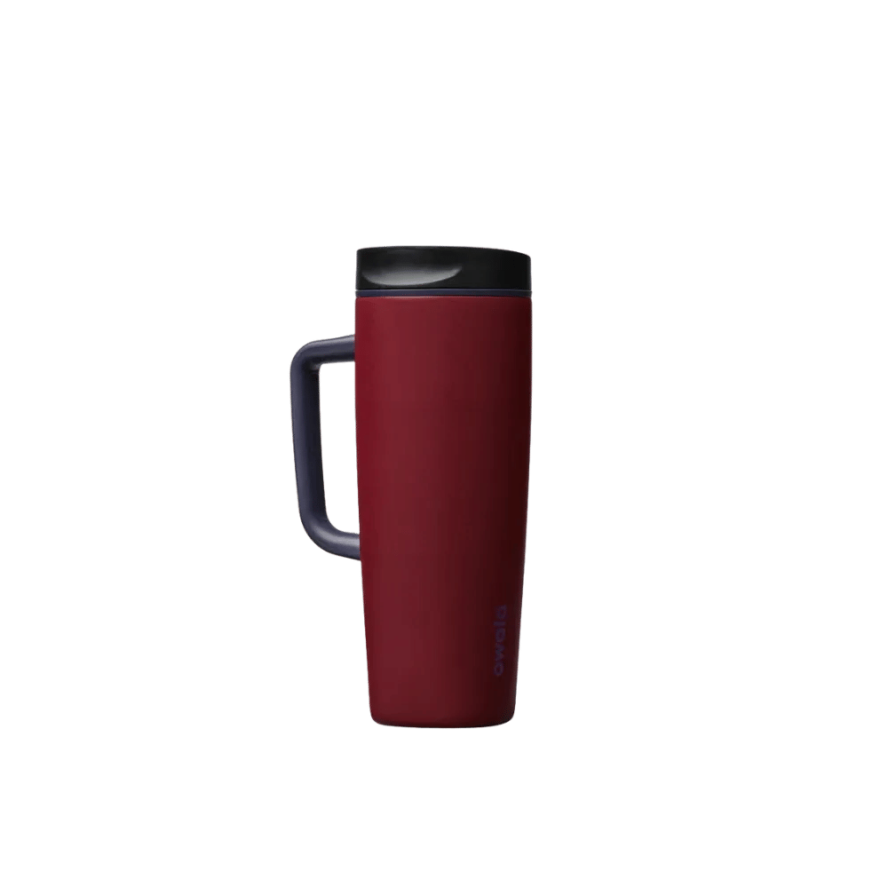 Owala Smoothsip - Slider - With - Handle 24 oz Burgundy Bay