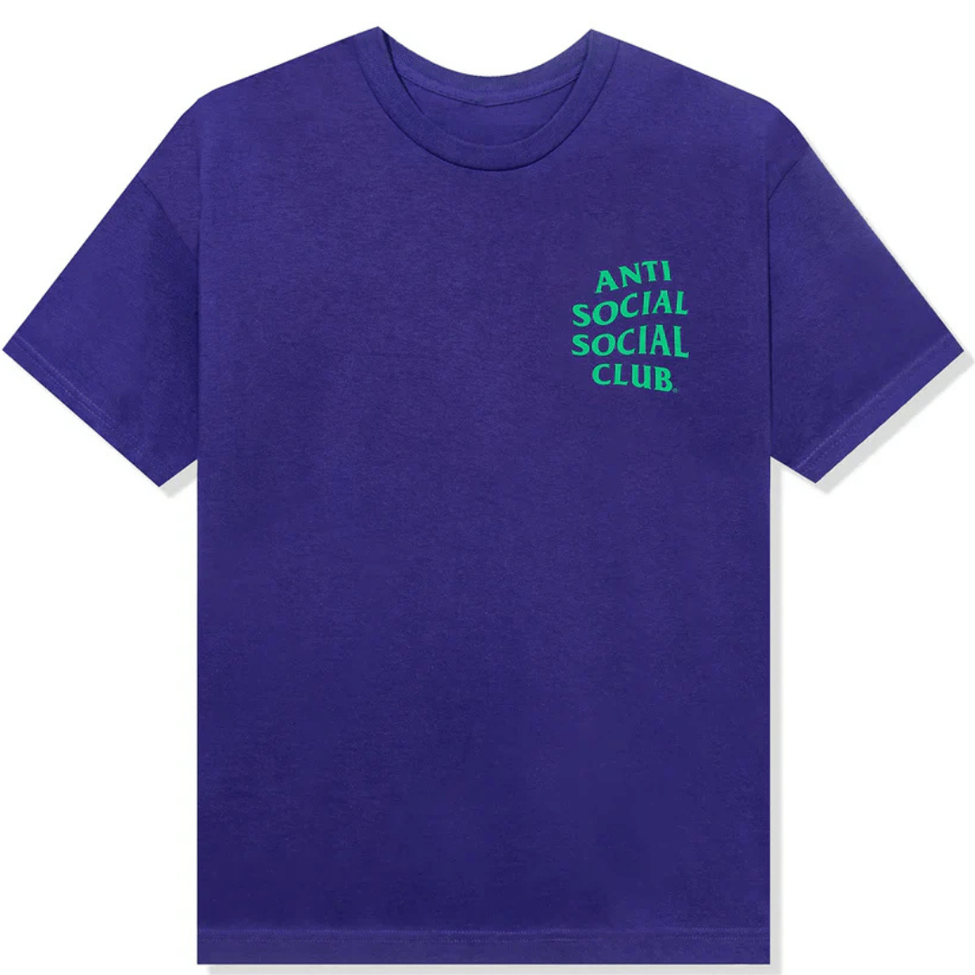 ASSC Anti Social Social Club NOTHING ELSE T-Shirt PURPLE