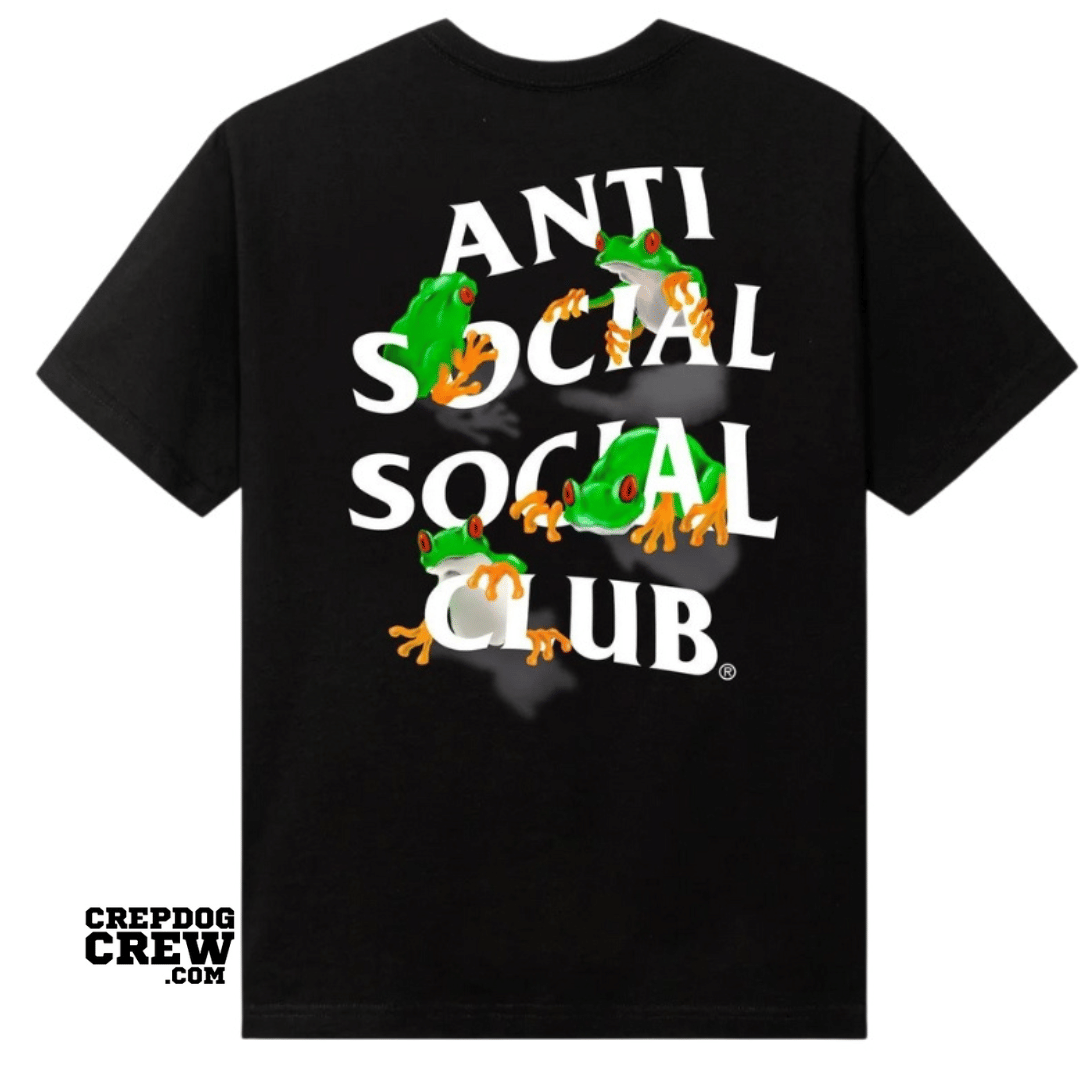 ASSC Anti Social Social Club Red Eye T-Shirt Black