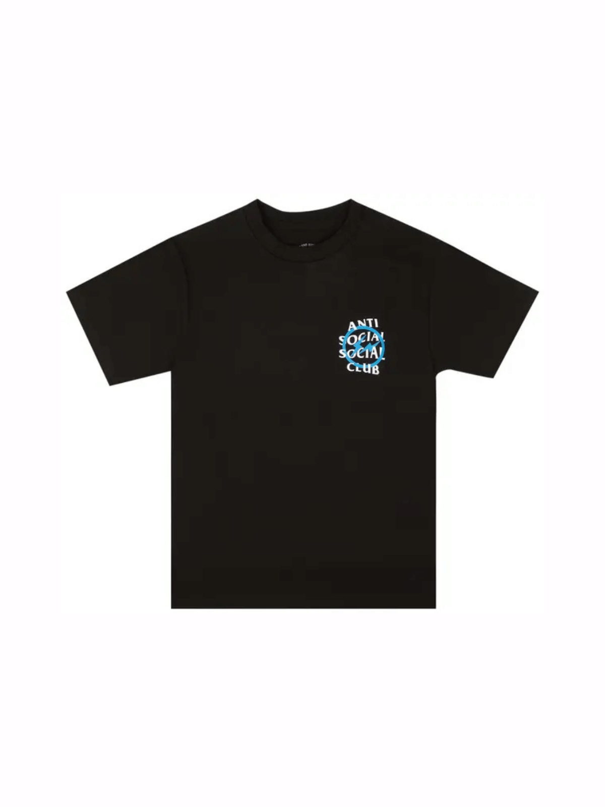 ASSC Anti Social Social Club x Fragment Design Blue Bolt T-Shirt Black